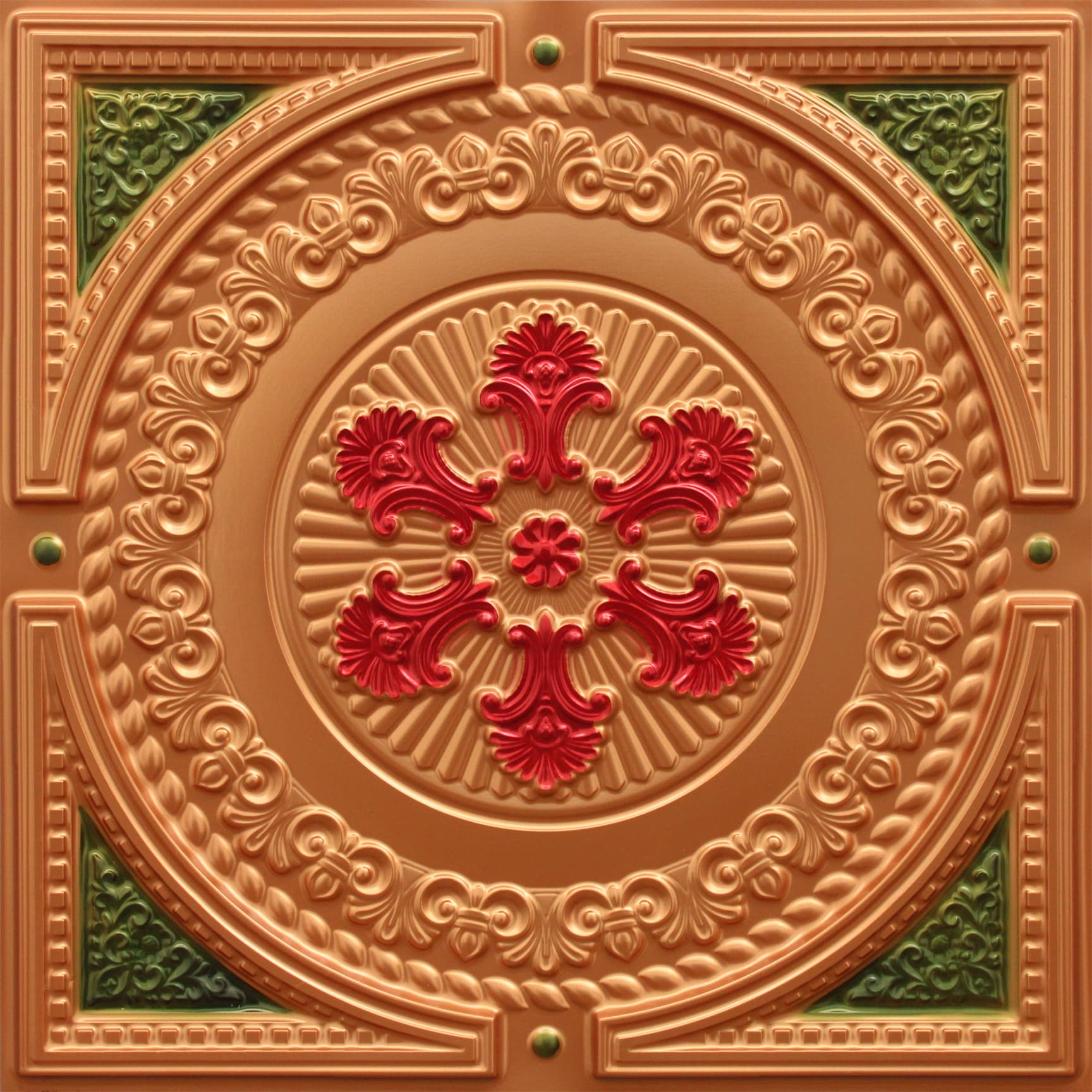 Gold decorative panel
