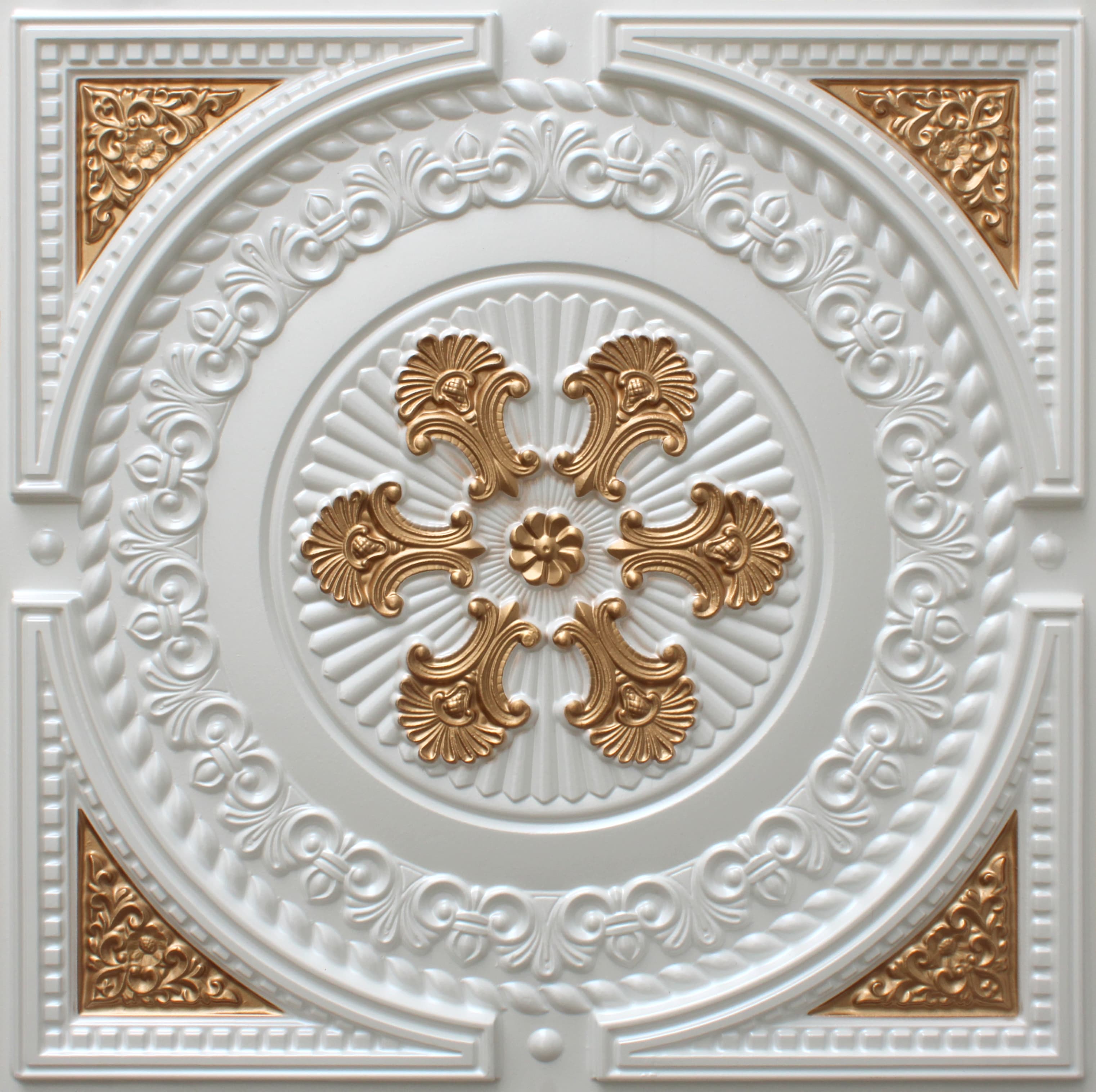 Pearl White - Copper decorative panel