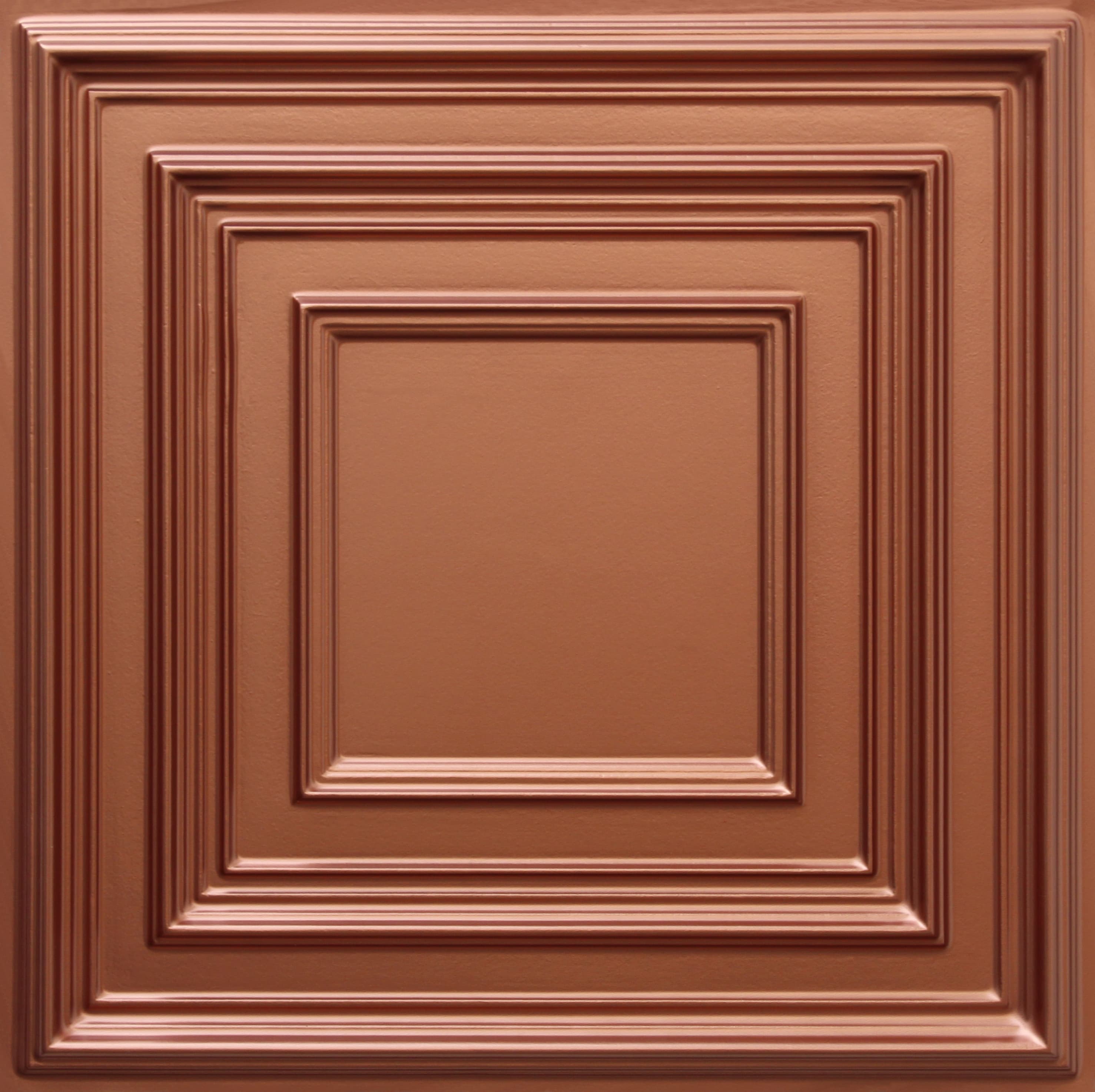 Copper decorative panel