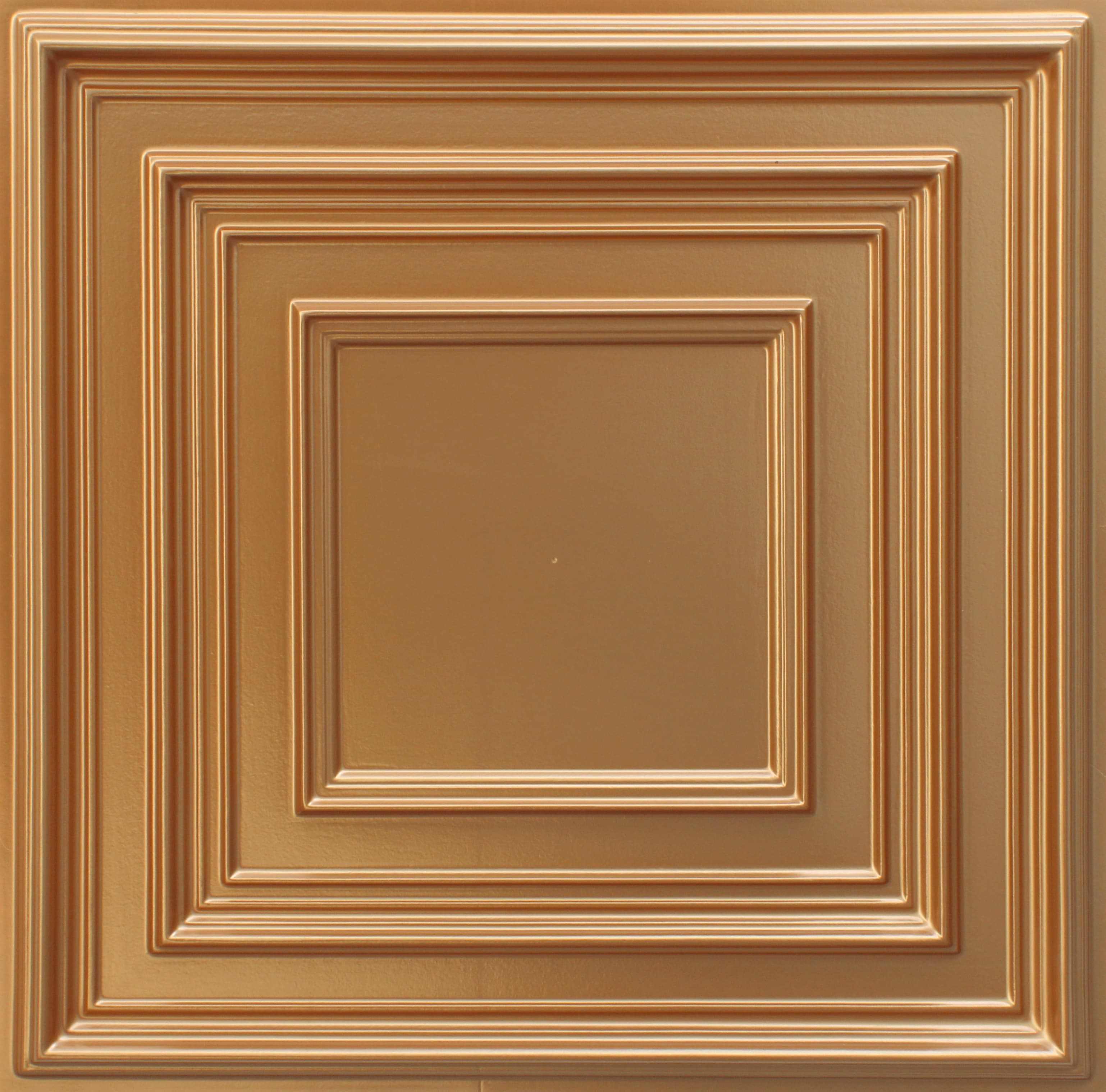 Gold decorative panel
