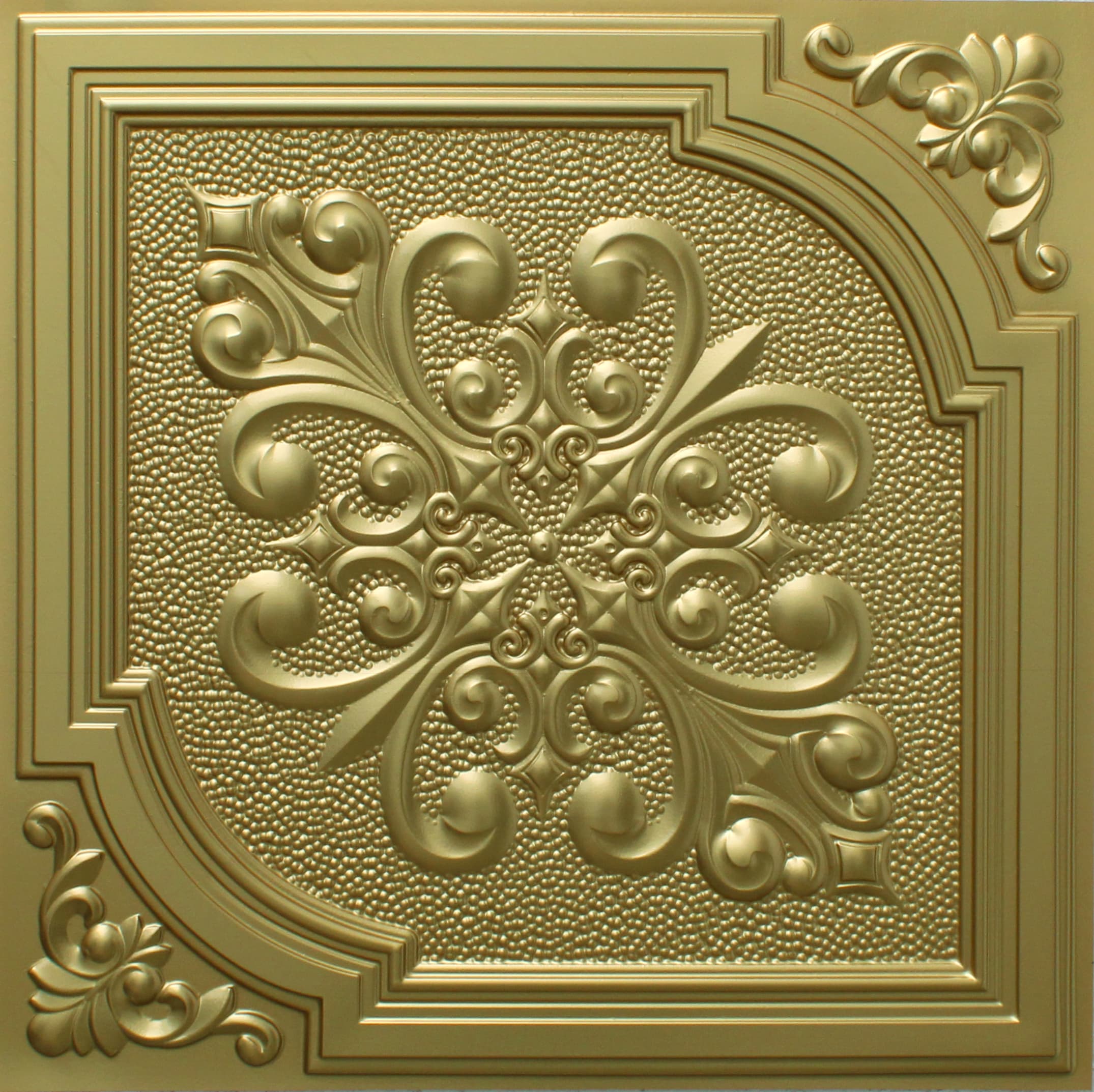 Brass decorative panel