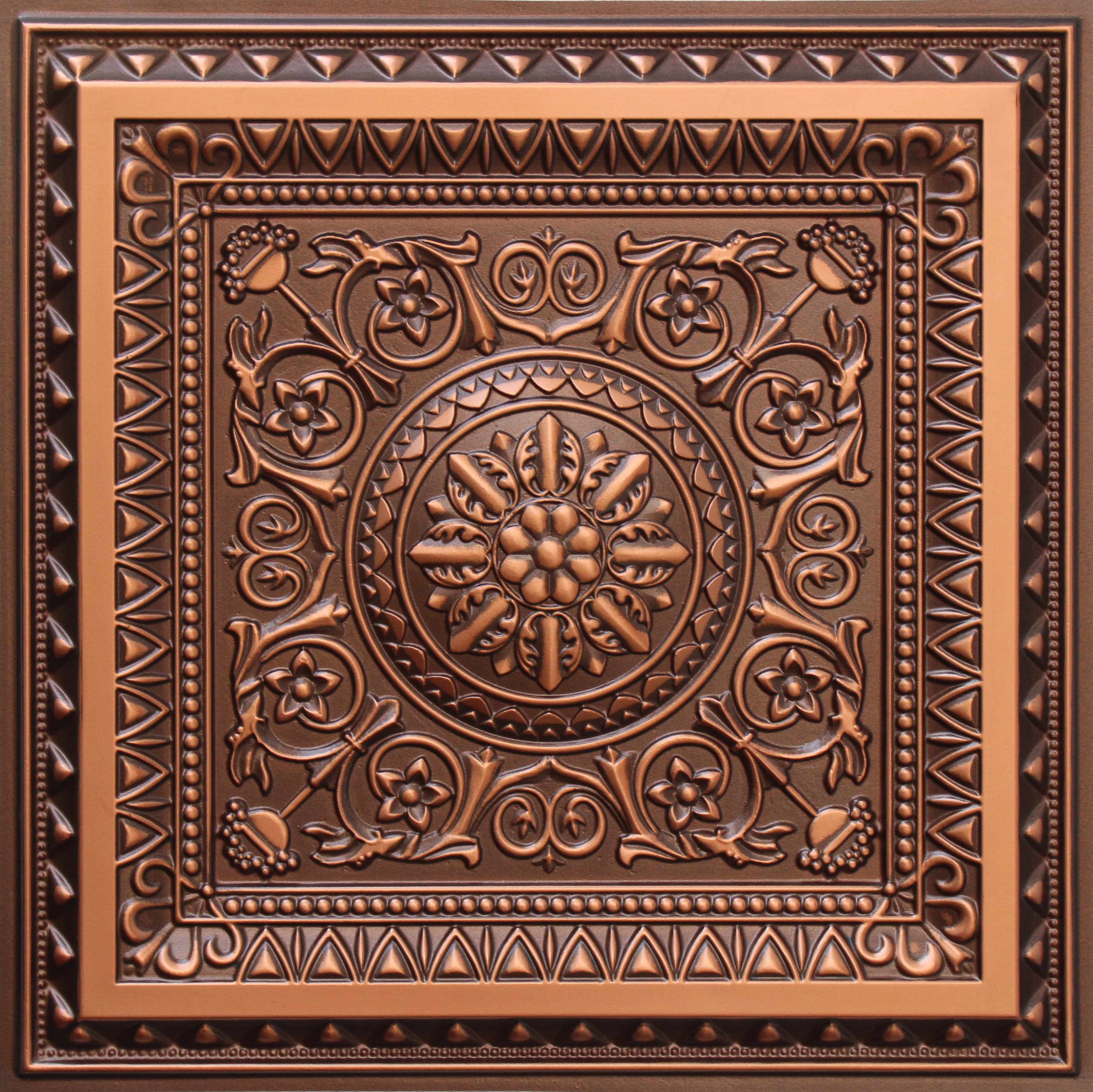 Antique Copper decorative panel