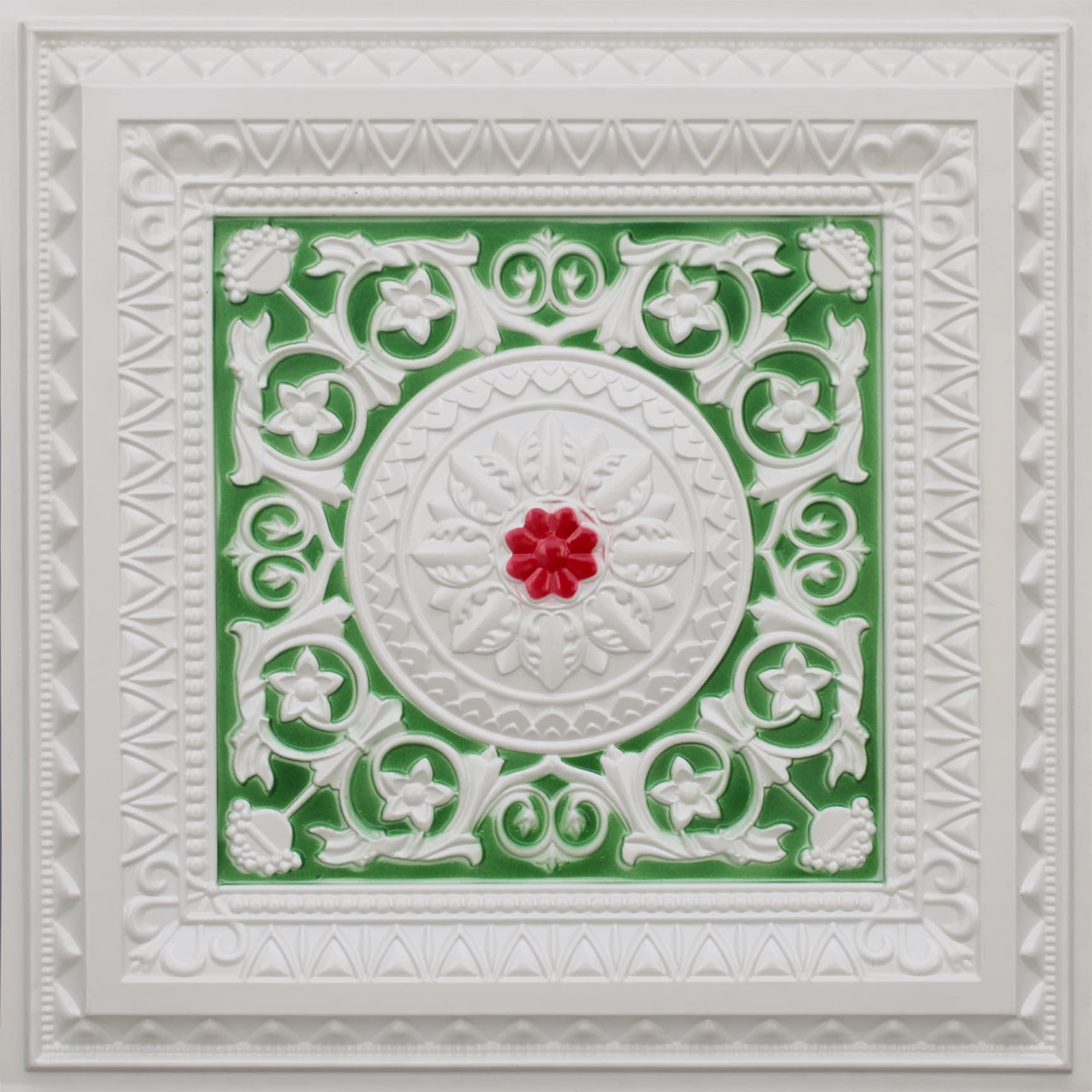 Pearl White - Gold decorative panel