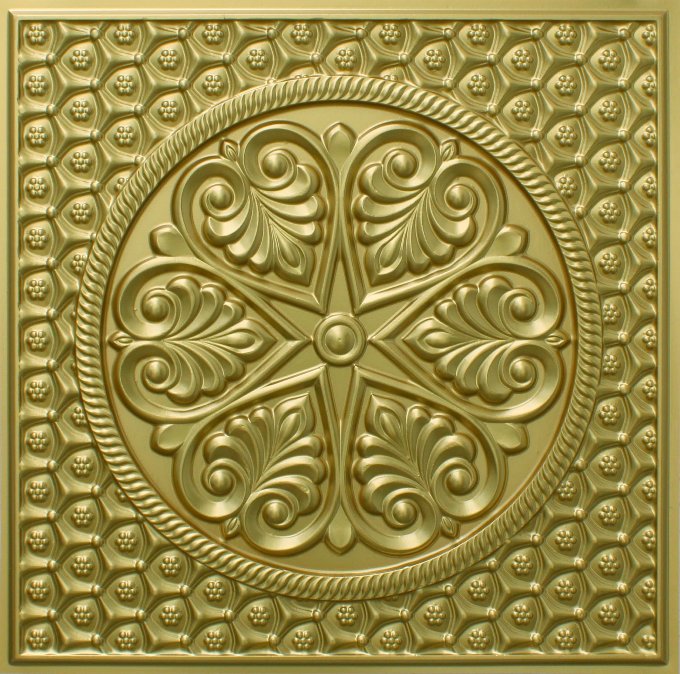 Brass decorative panel