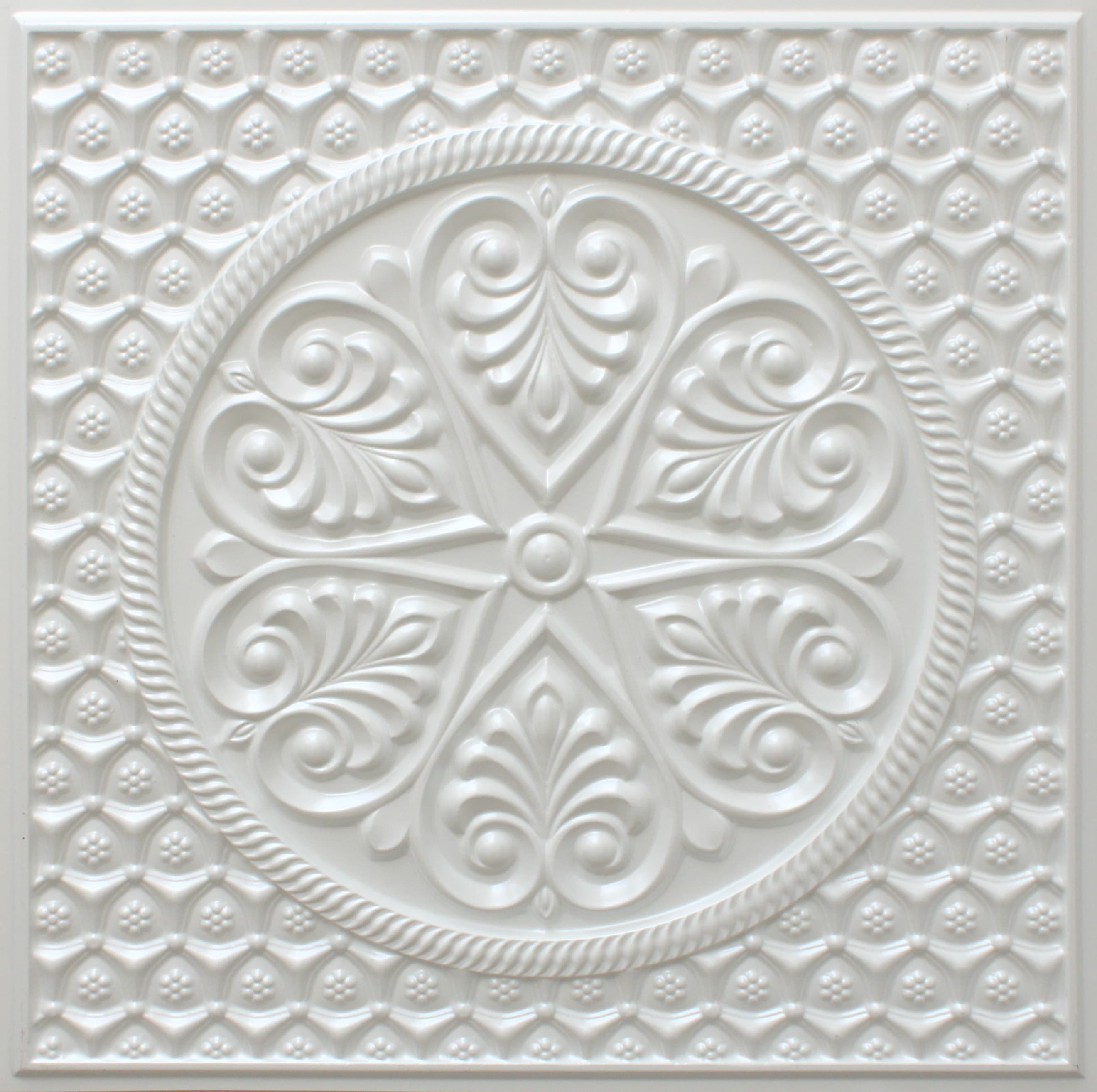Pearl White - Copper decorative panel