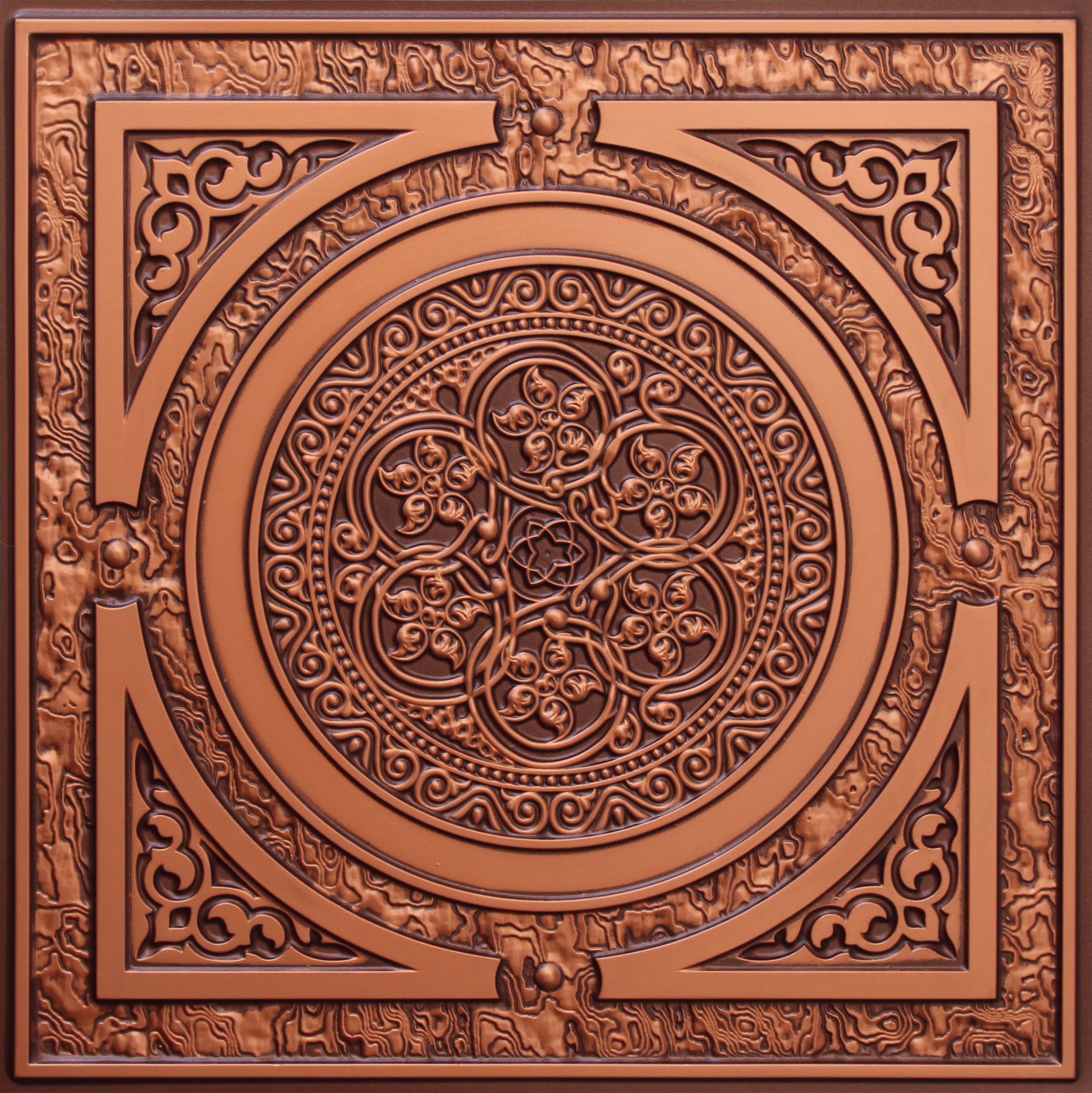 Antique Copper decorative panel