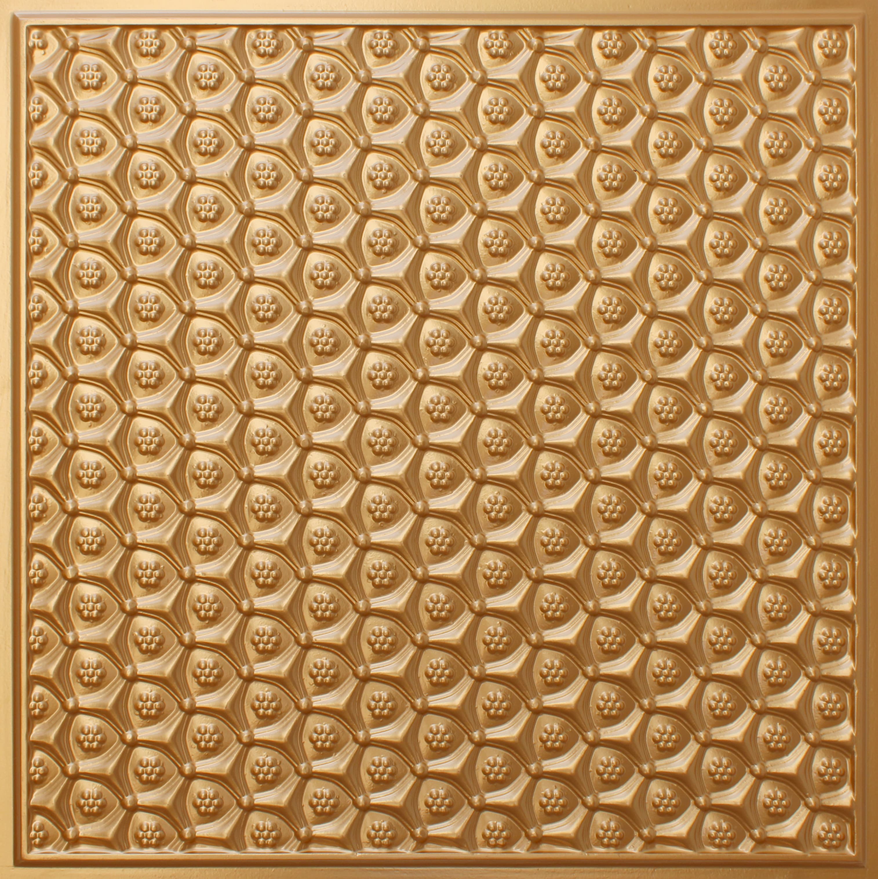 Gold decorative panel