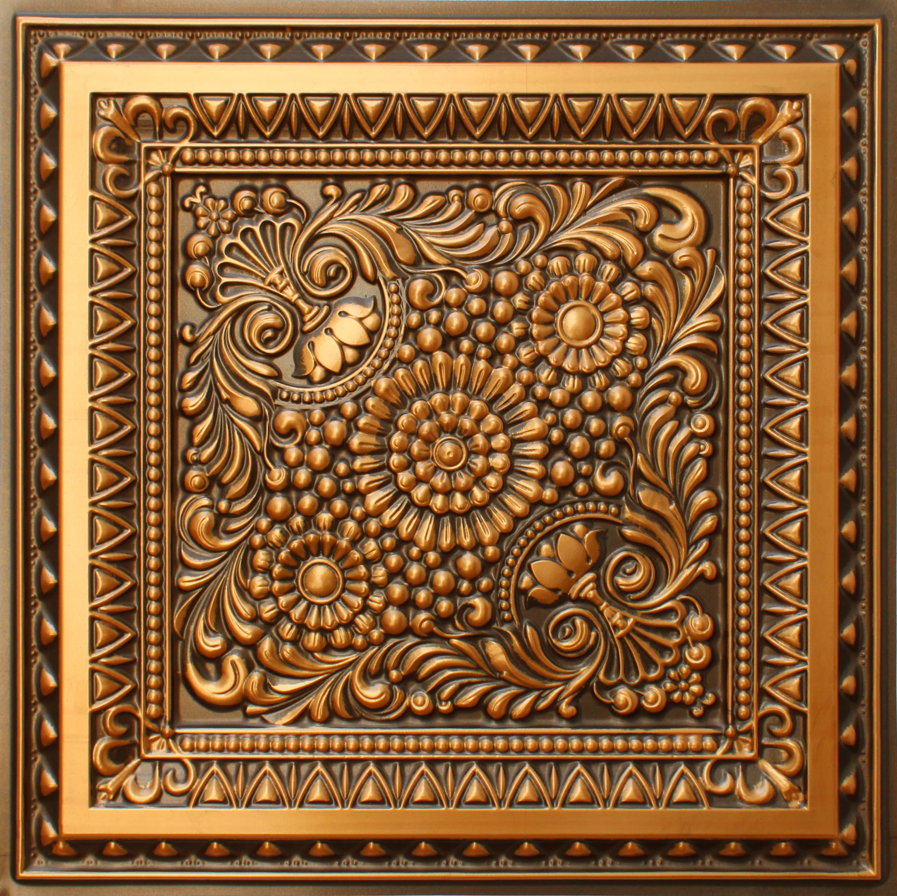 Antique Gold decorative panel