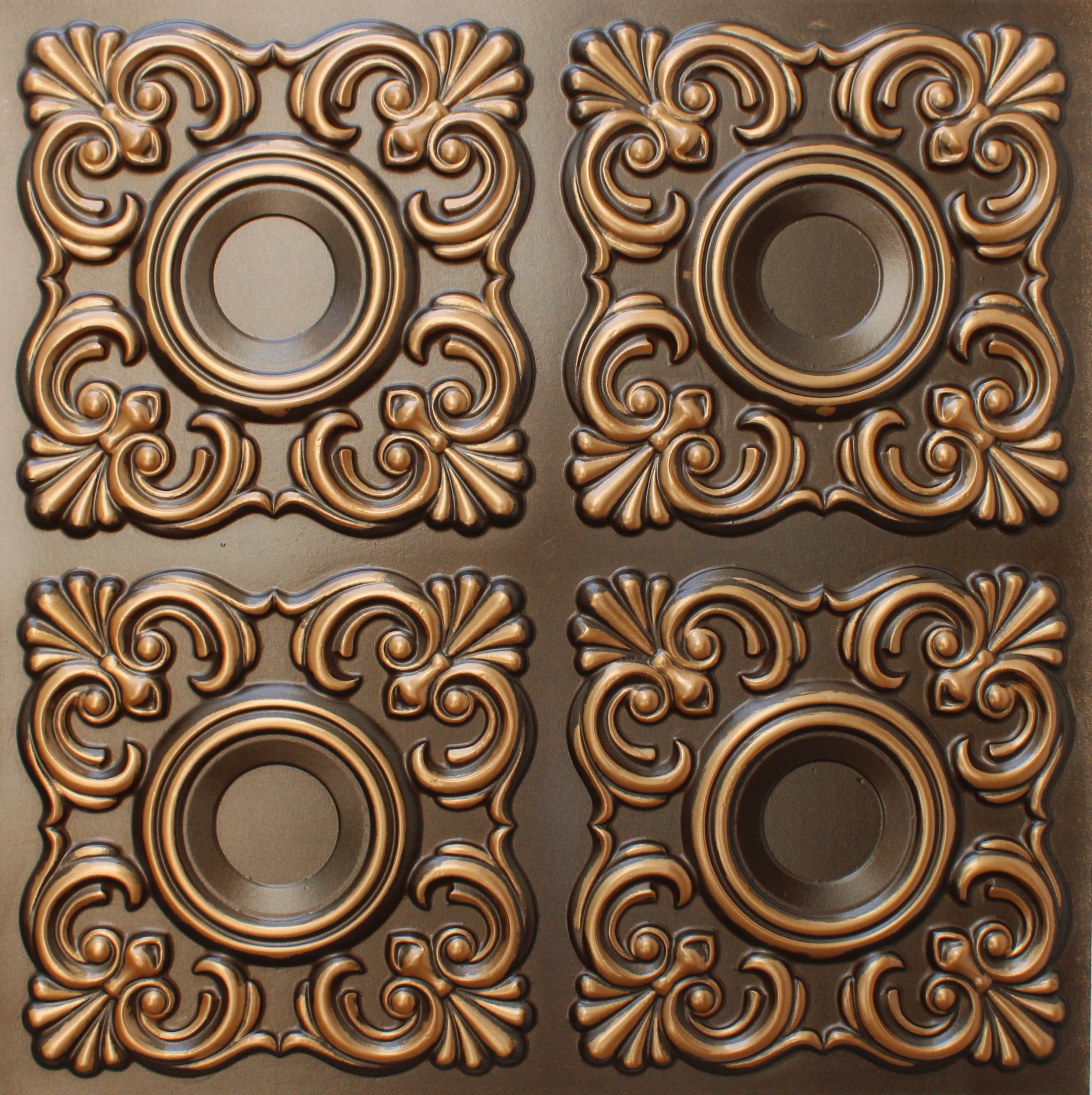 Antique Gold decorative panel