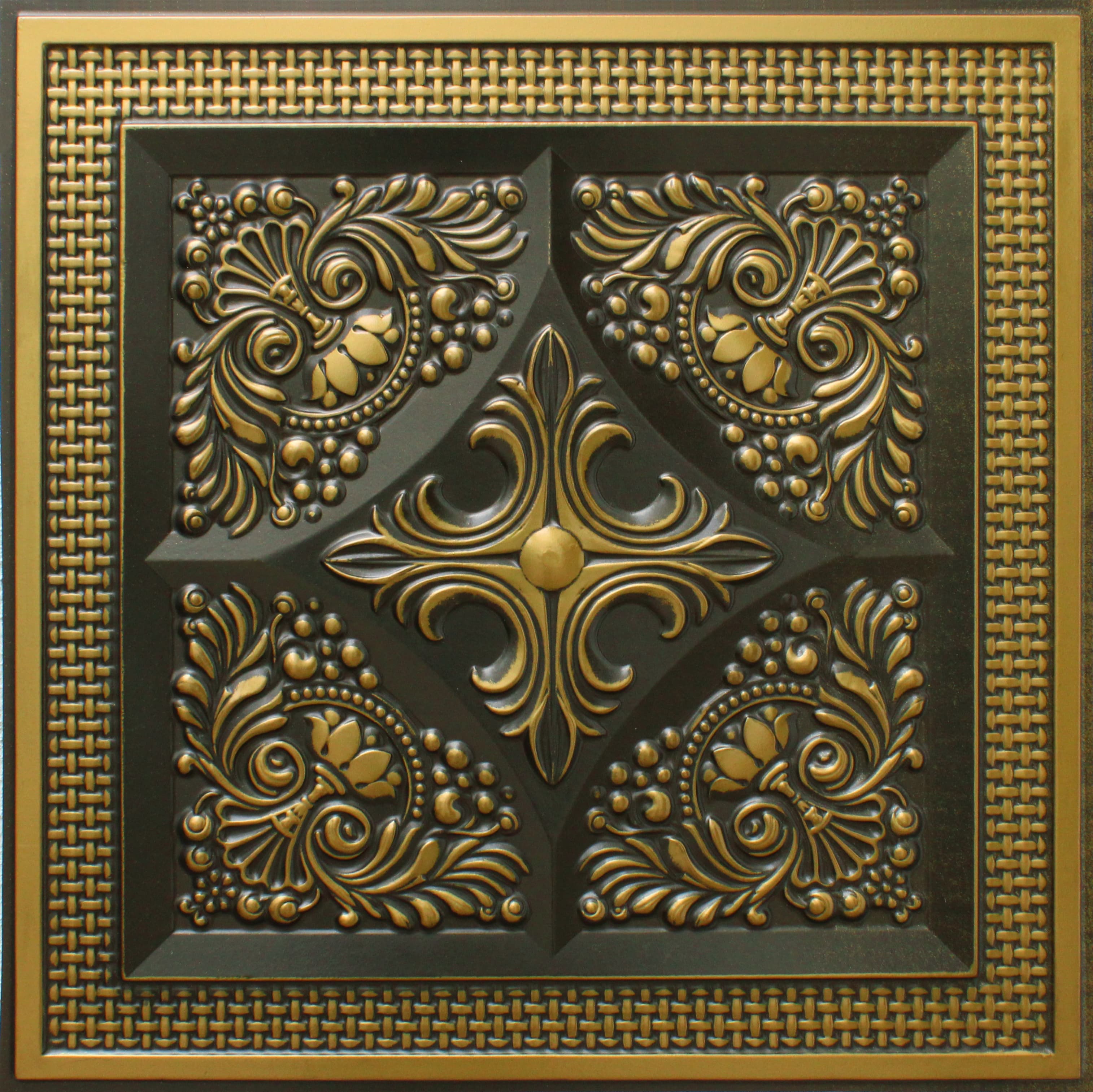 Antique Brass decorative panel