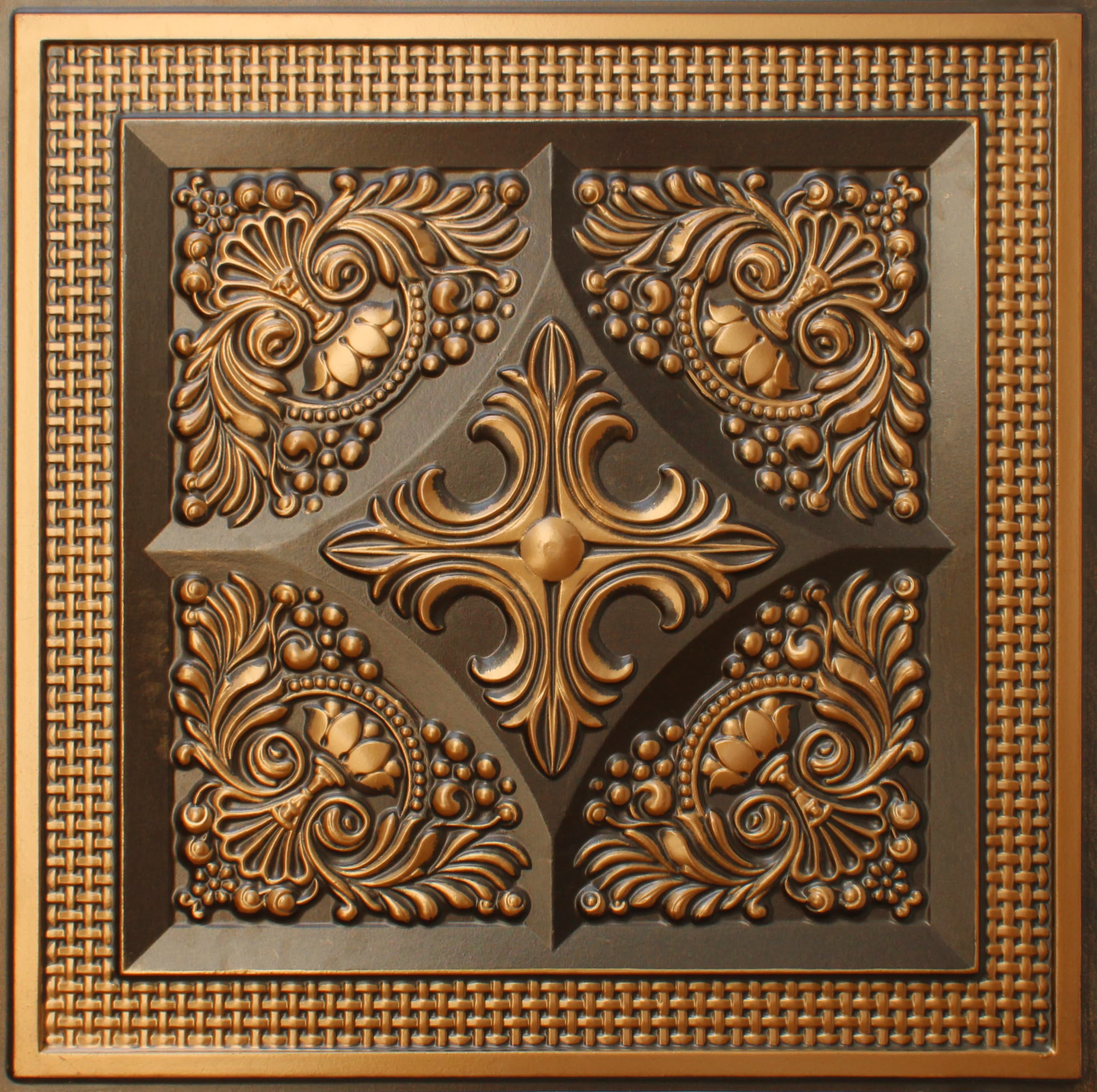 Antique Gold decorative panel
