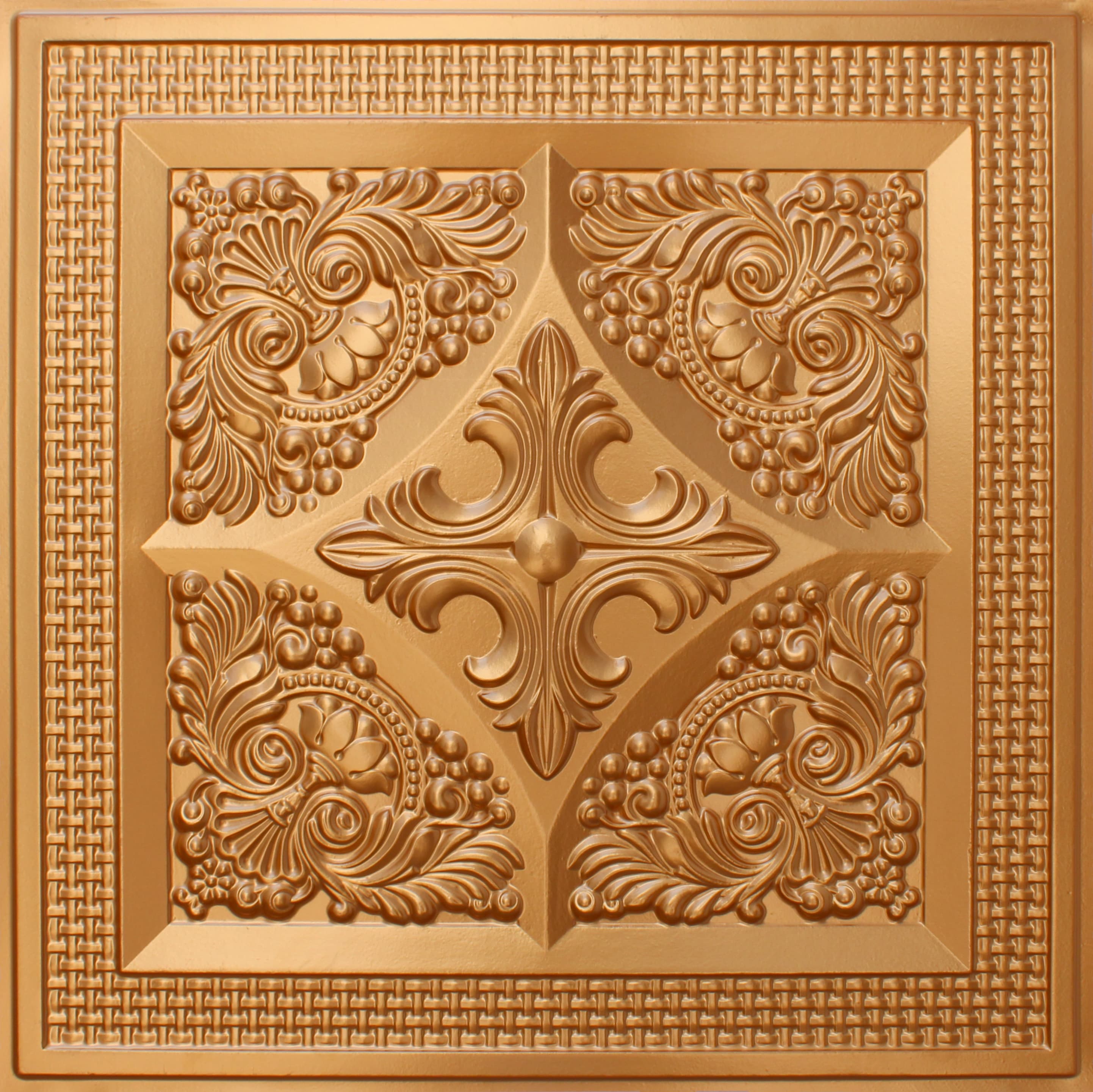 Gold decorative panel