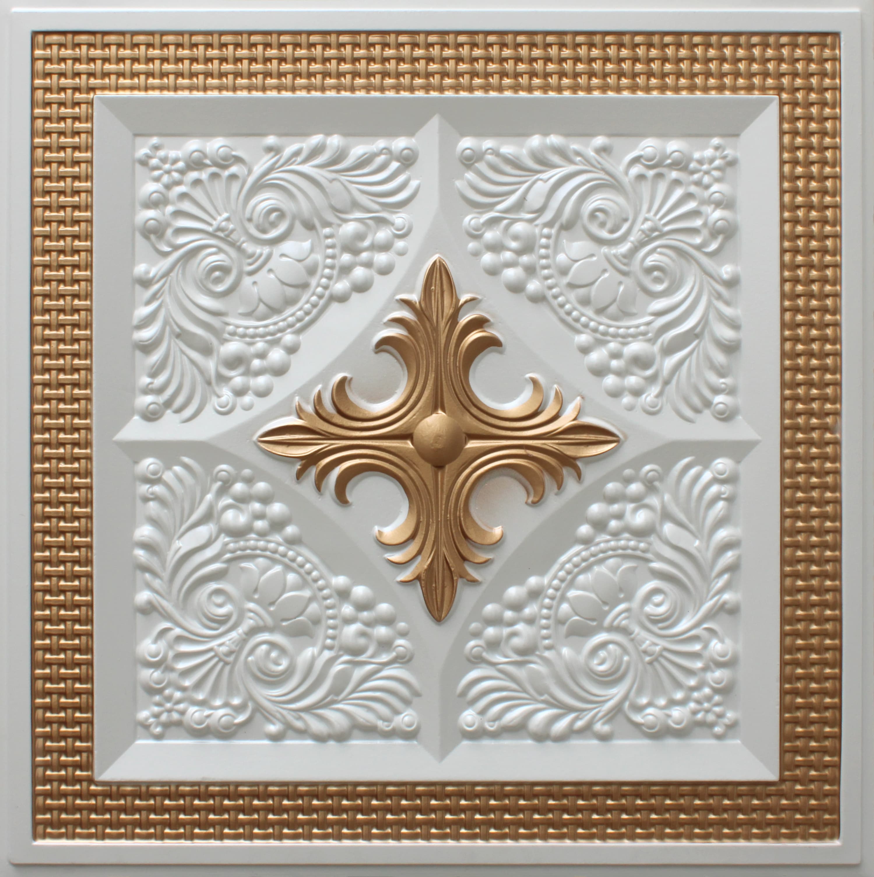 Pearl White - Copper decorative panel
