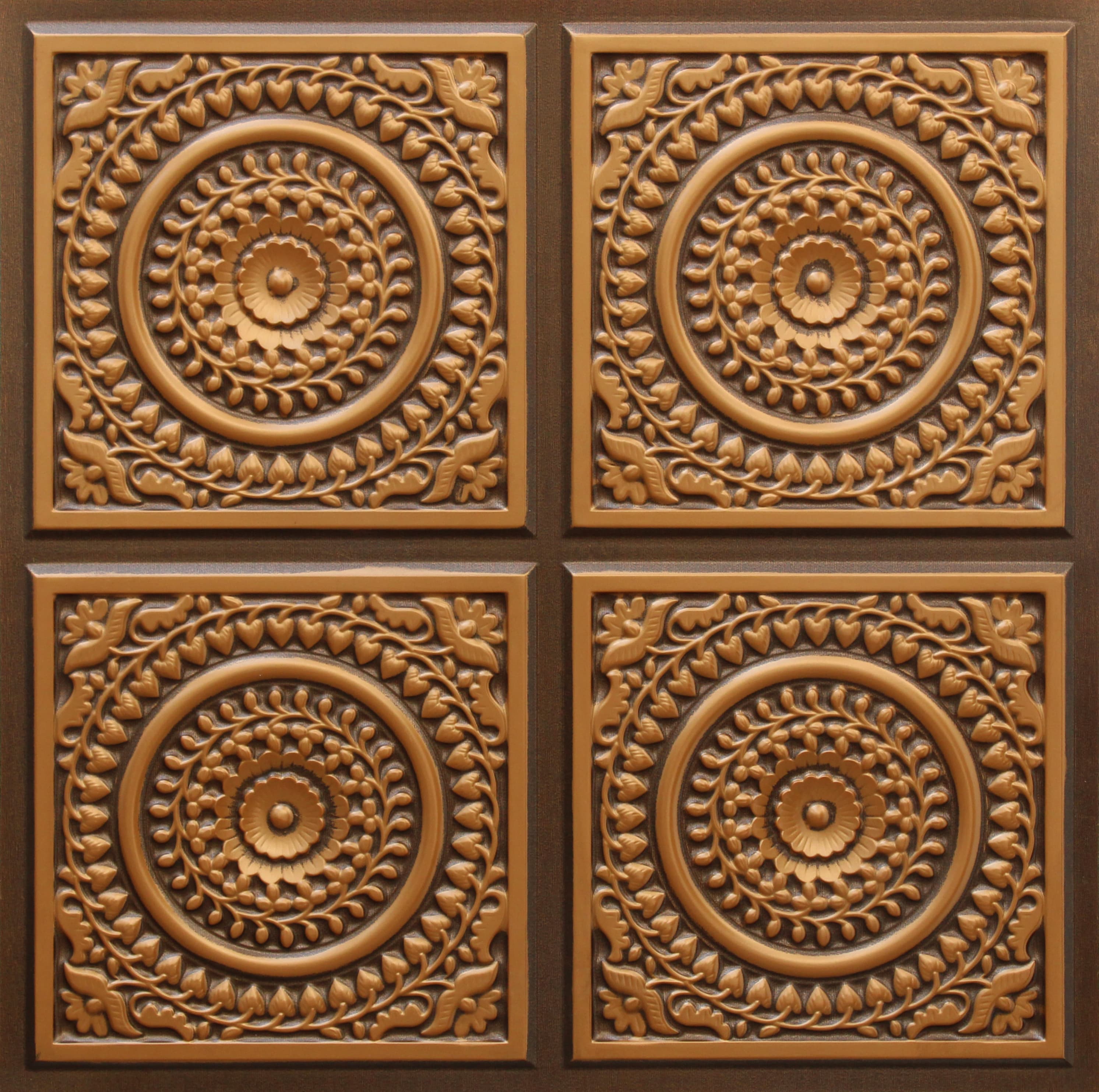 Antique Gold decorative panel