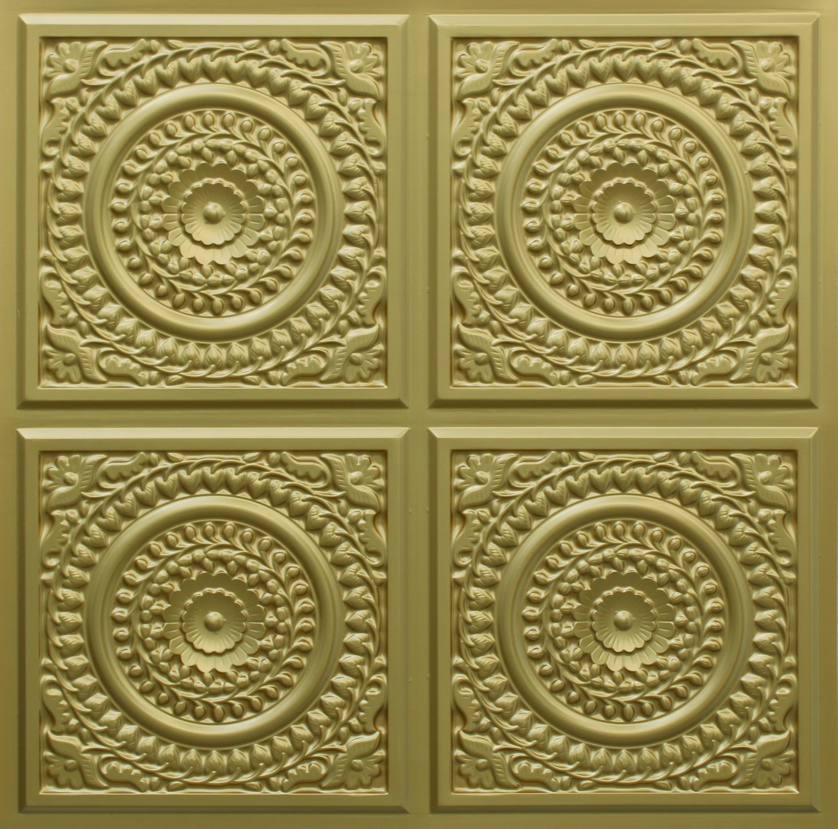 Brass decorative panel