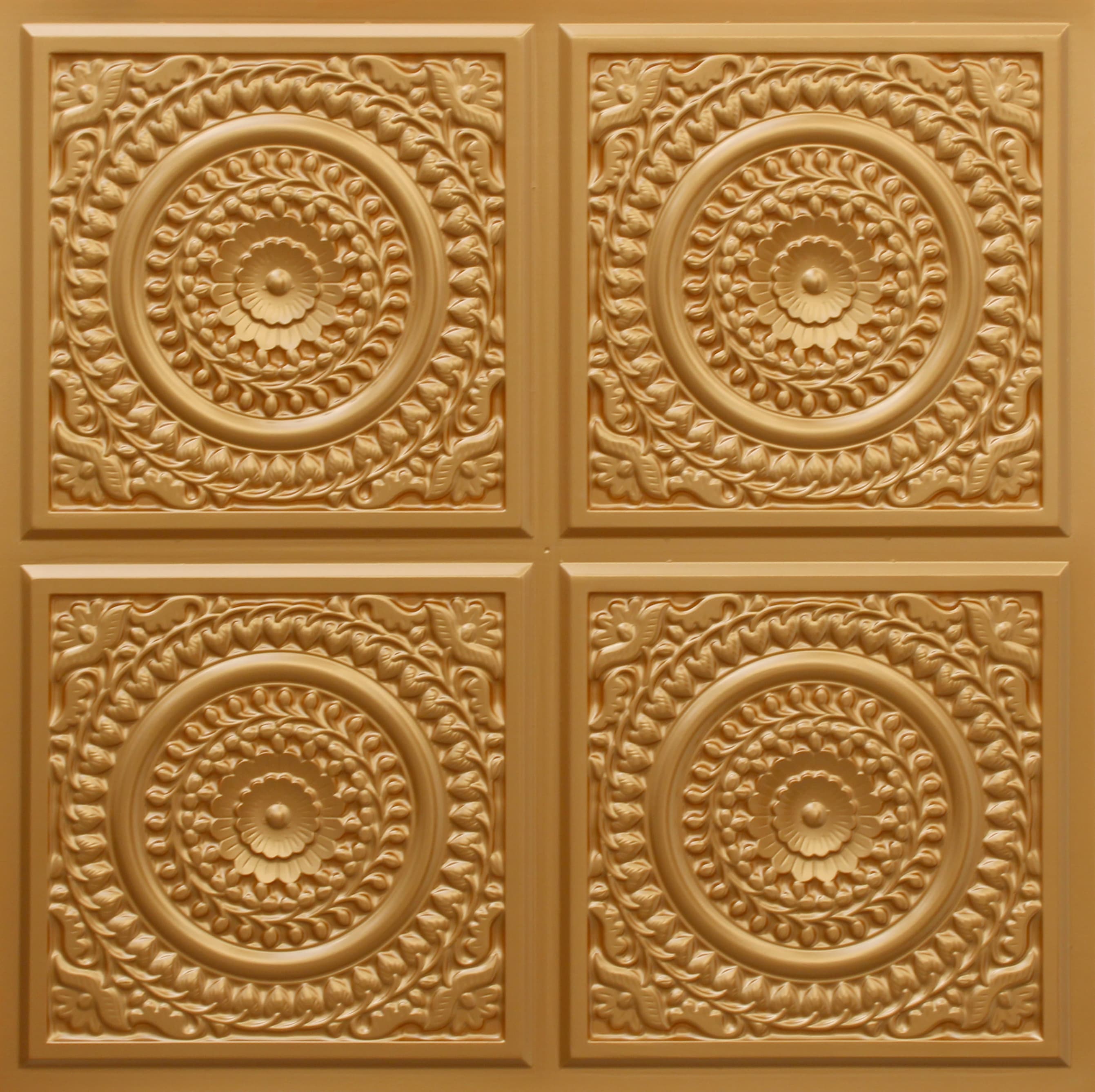 Gold decorative panel