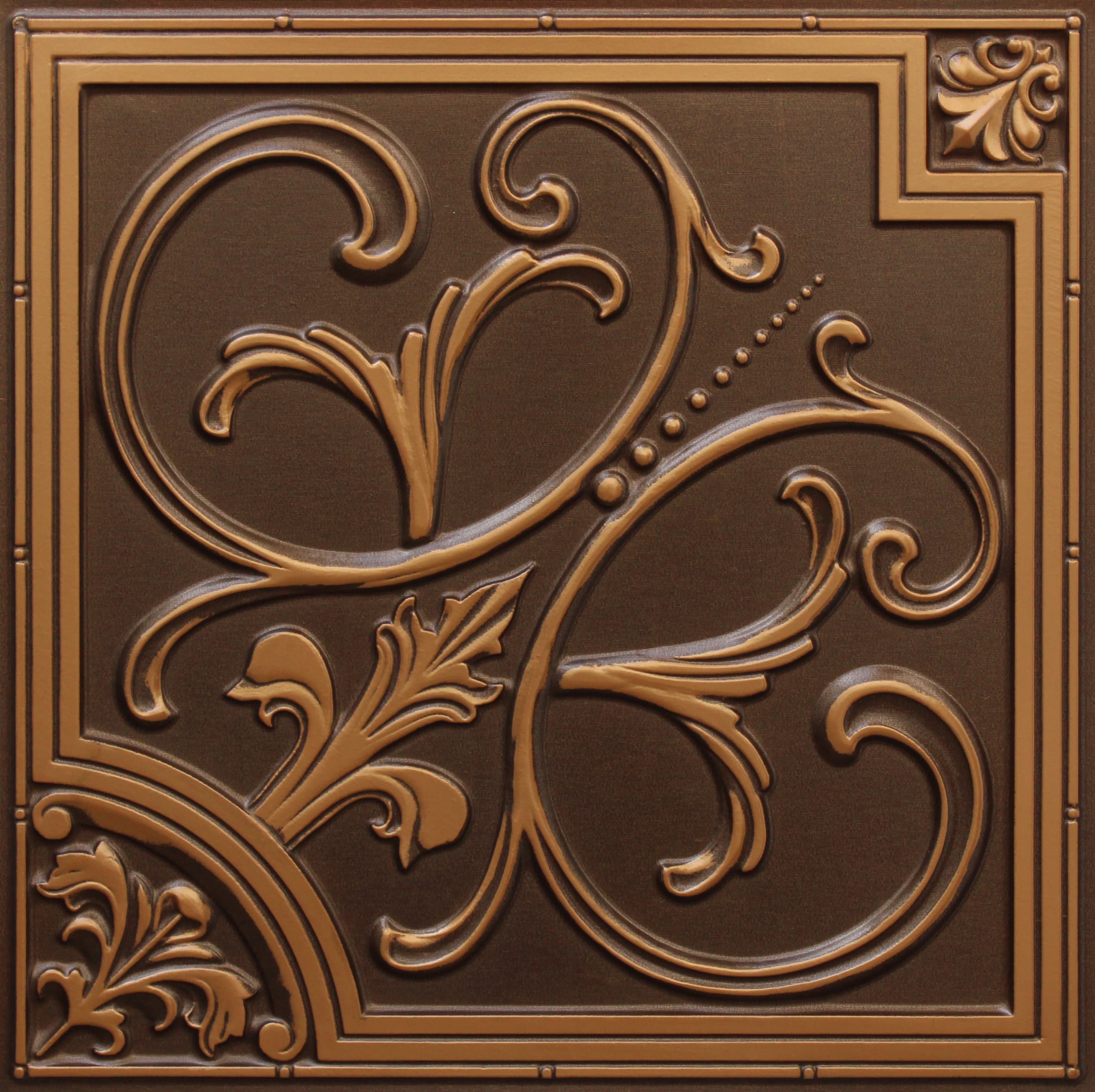 Antique Gold decorative panel