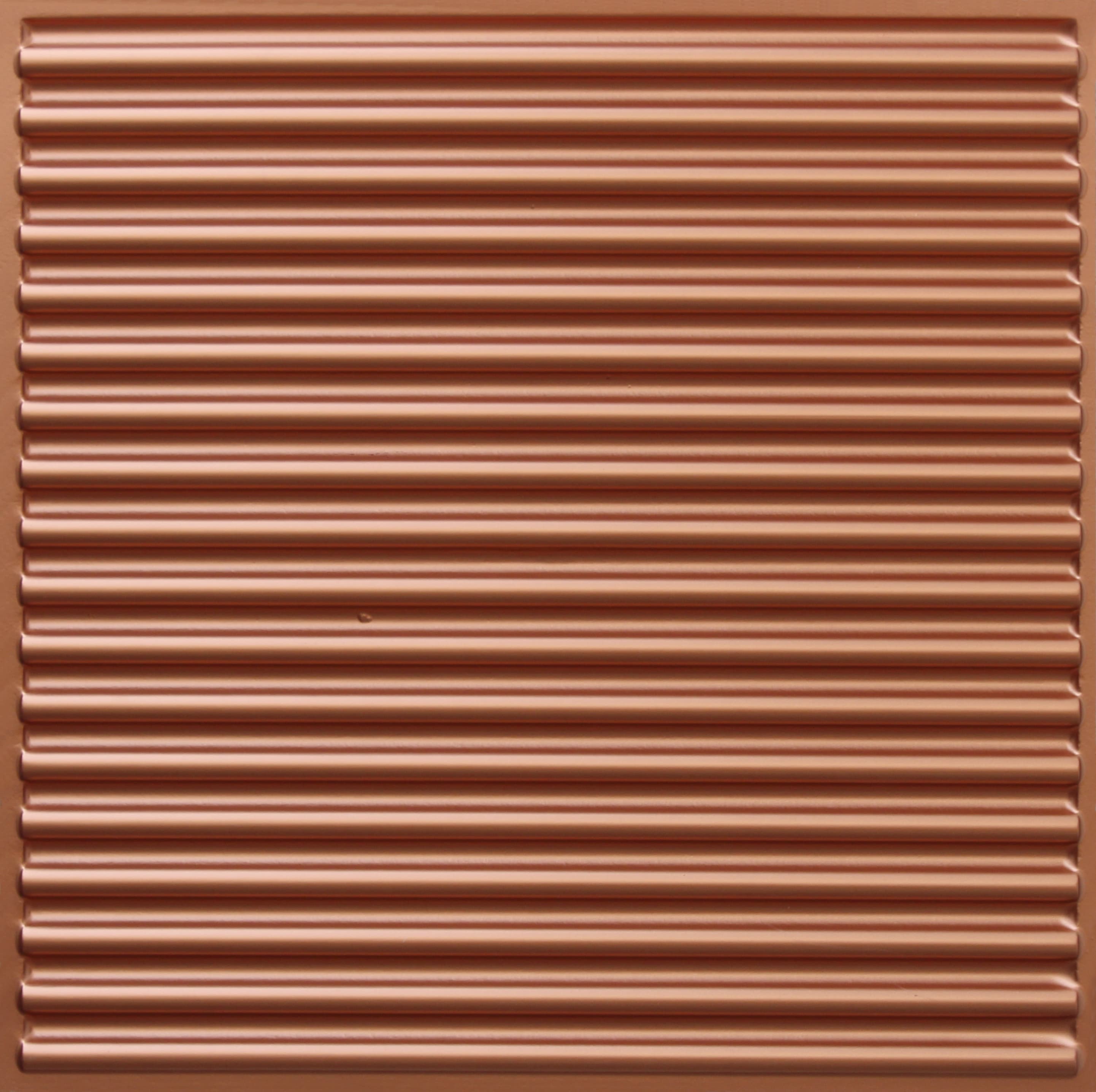 Copper decorative panel