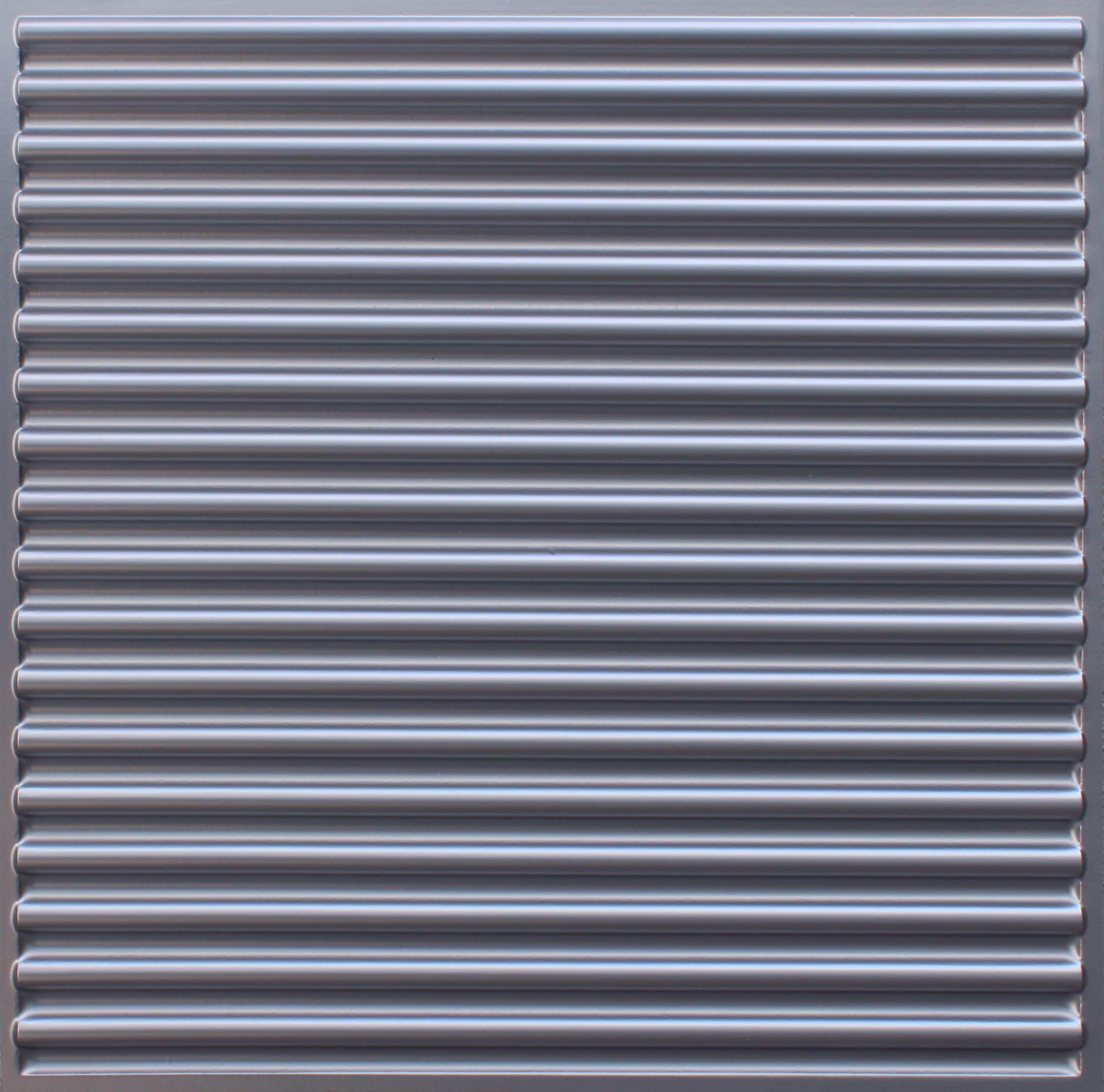 Silver decorative panel