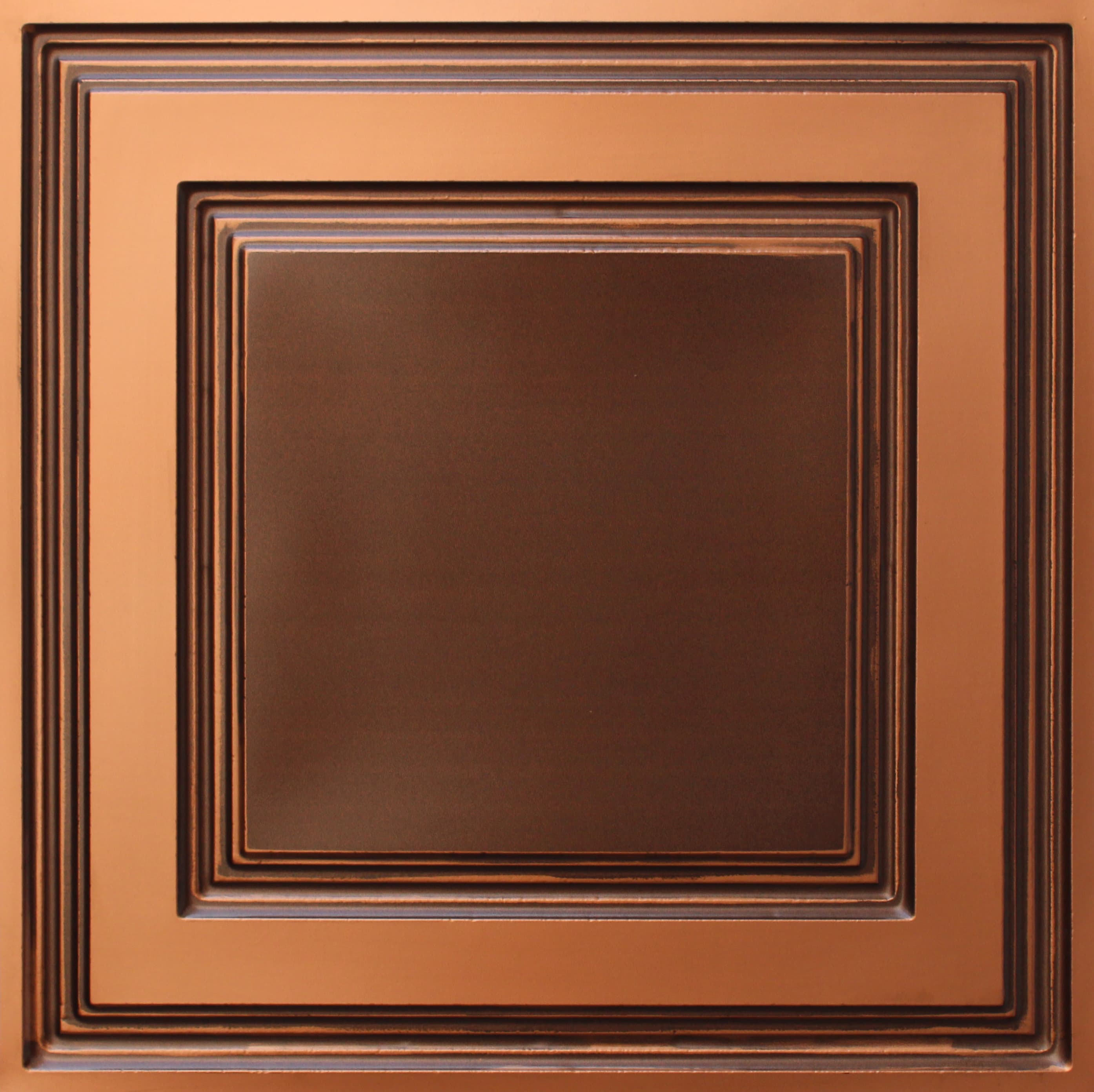 Antique Copper decorative panel