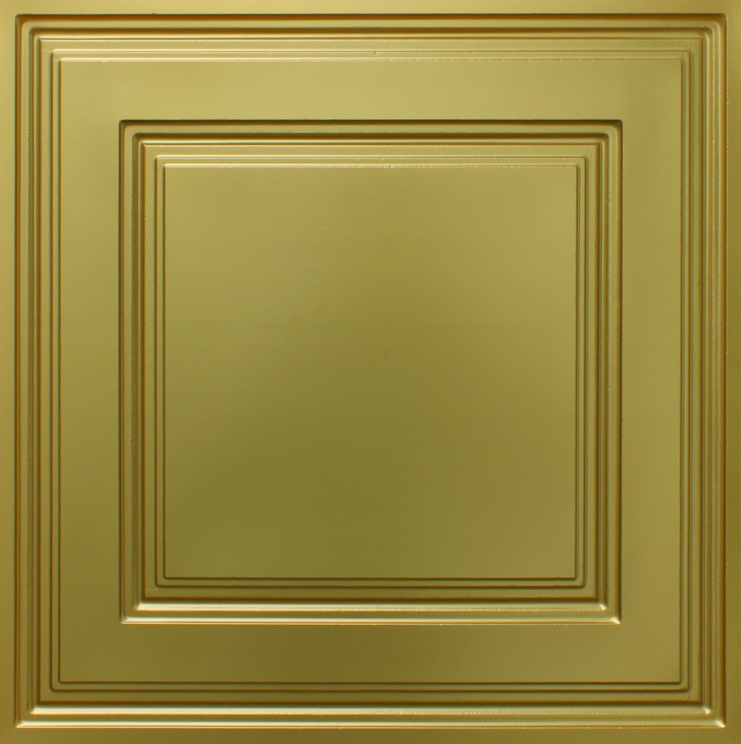 Brass decorative panel
