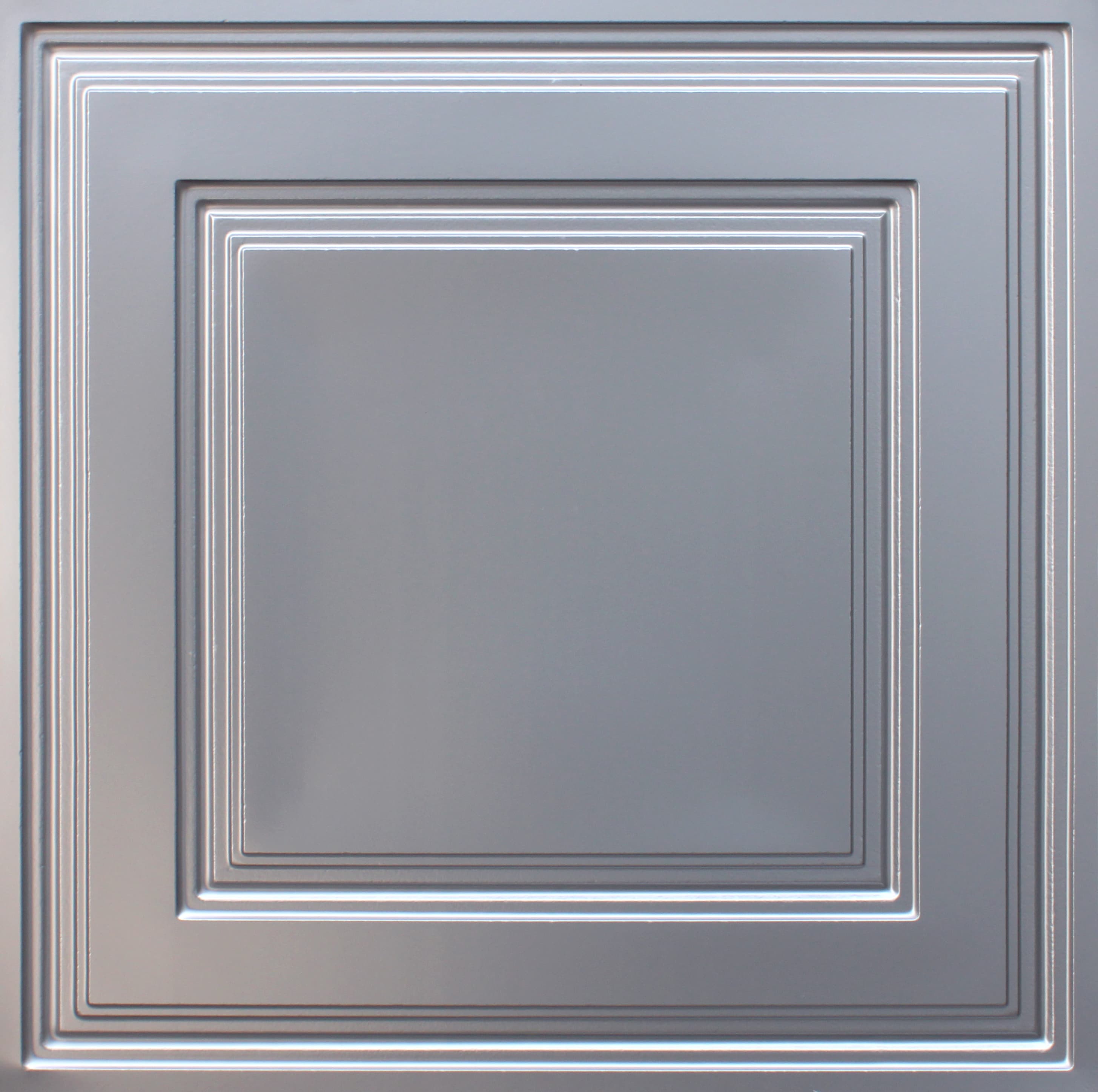 Silver decorative panel
