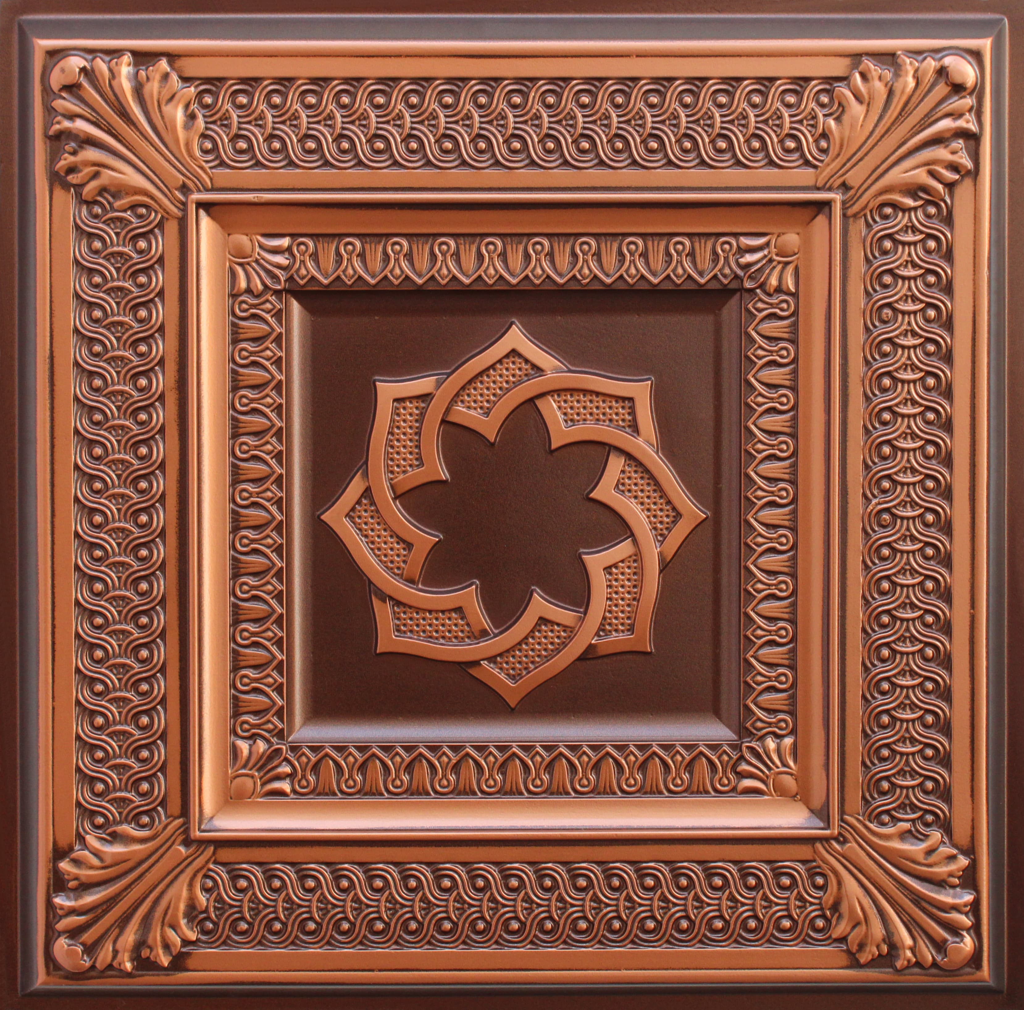 Antique Copper decorative panel