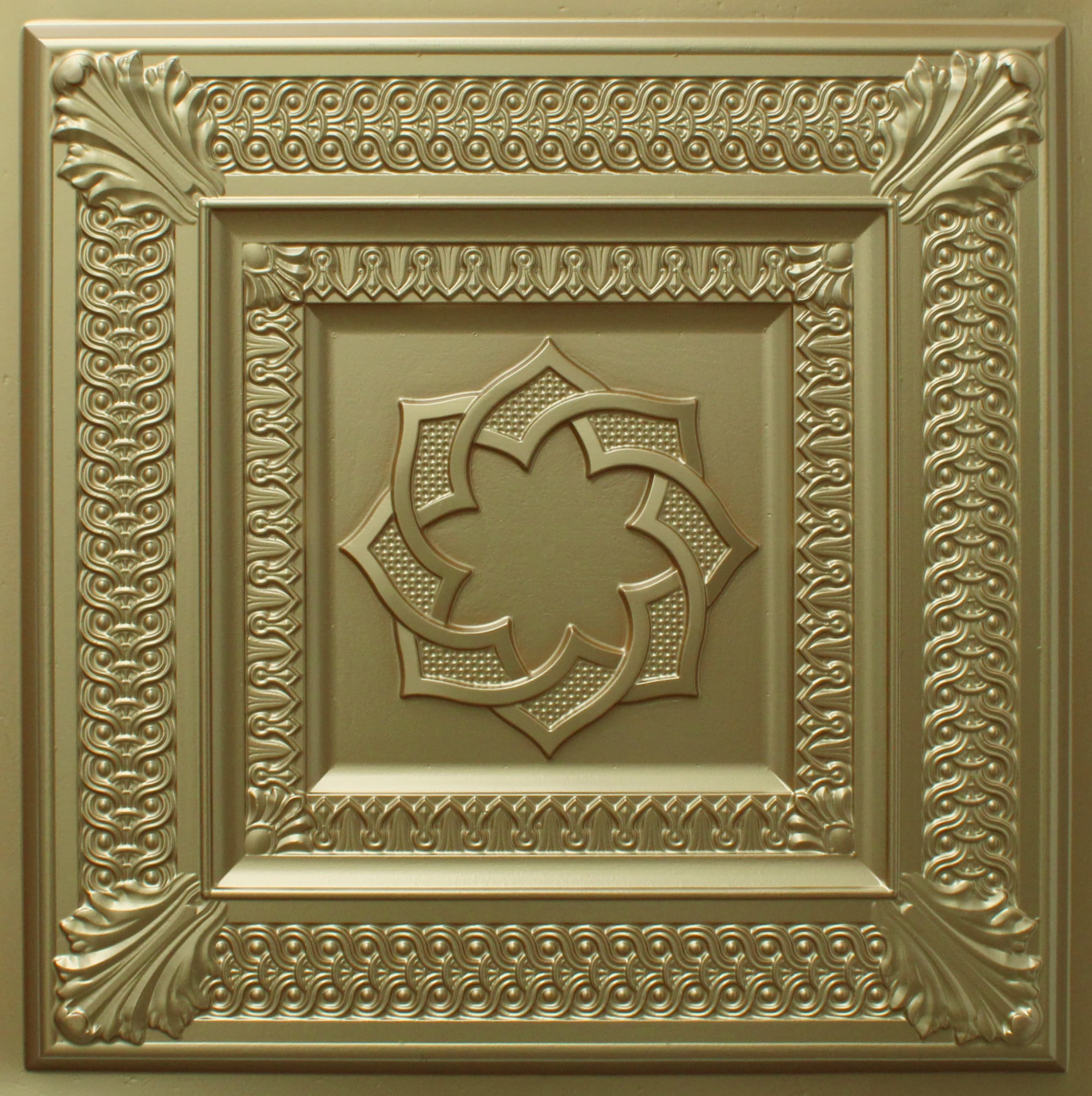 Brass decorative panel