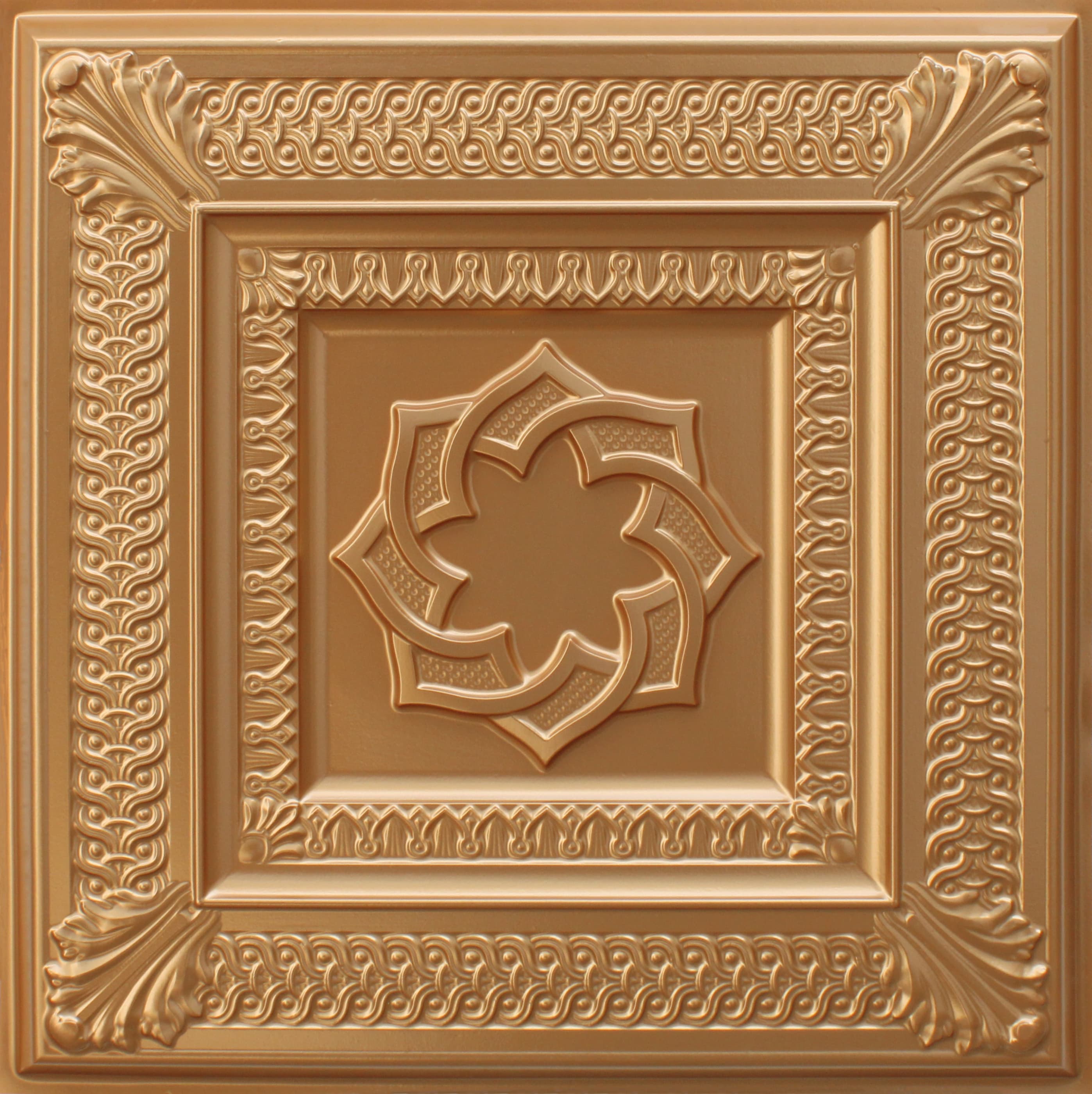 Gold decorative panel