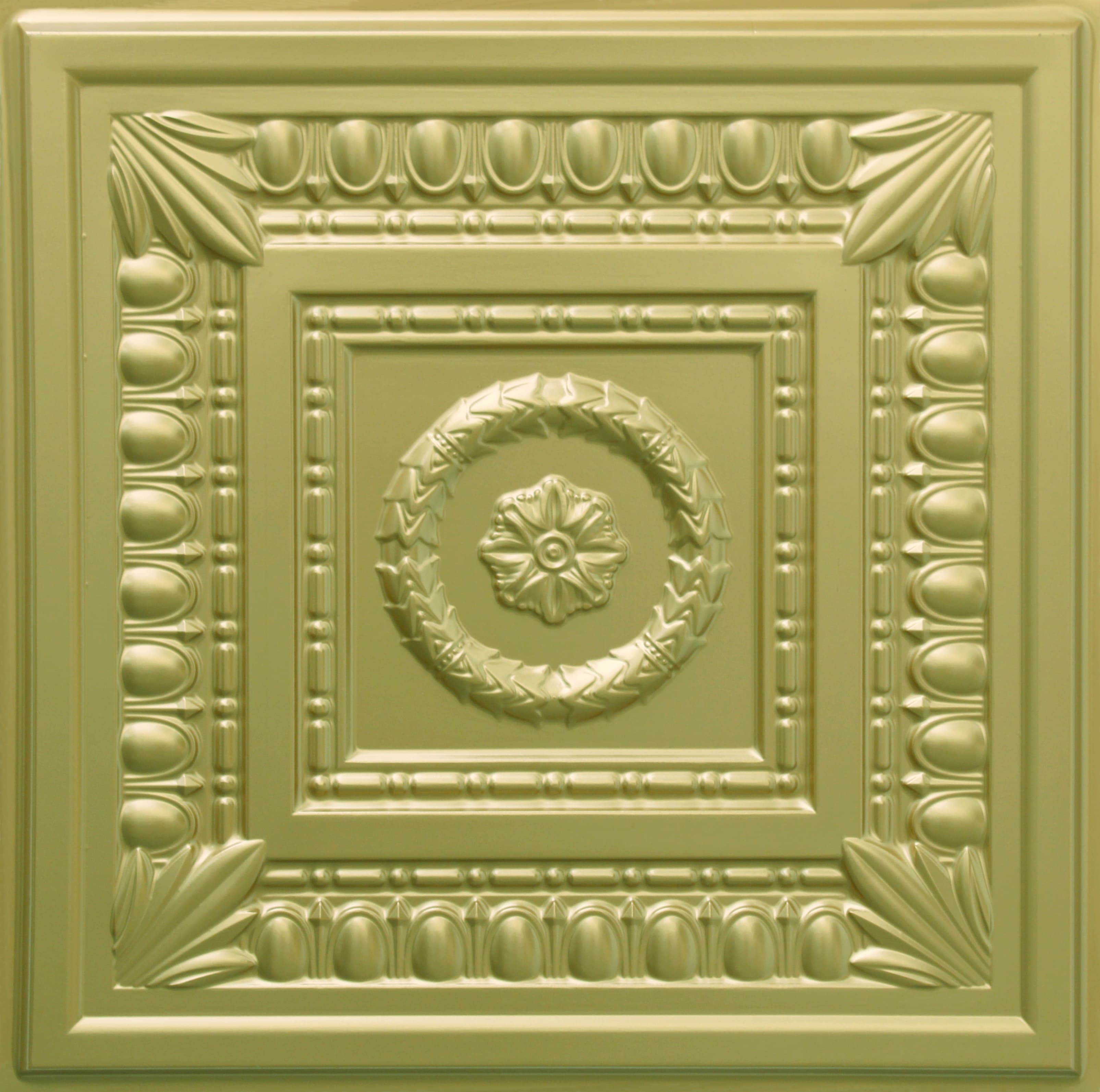 Brass decorative panel