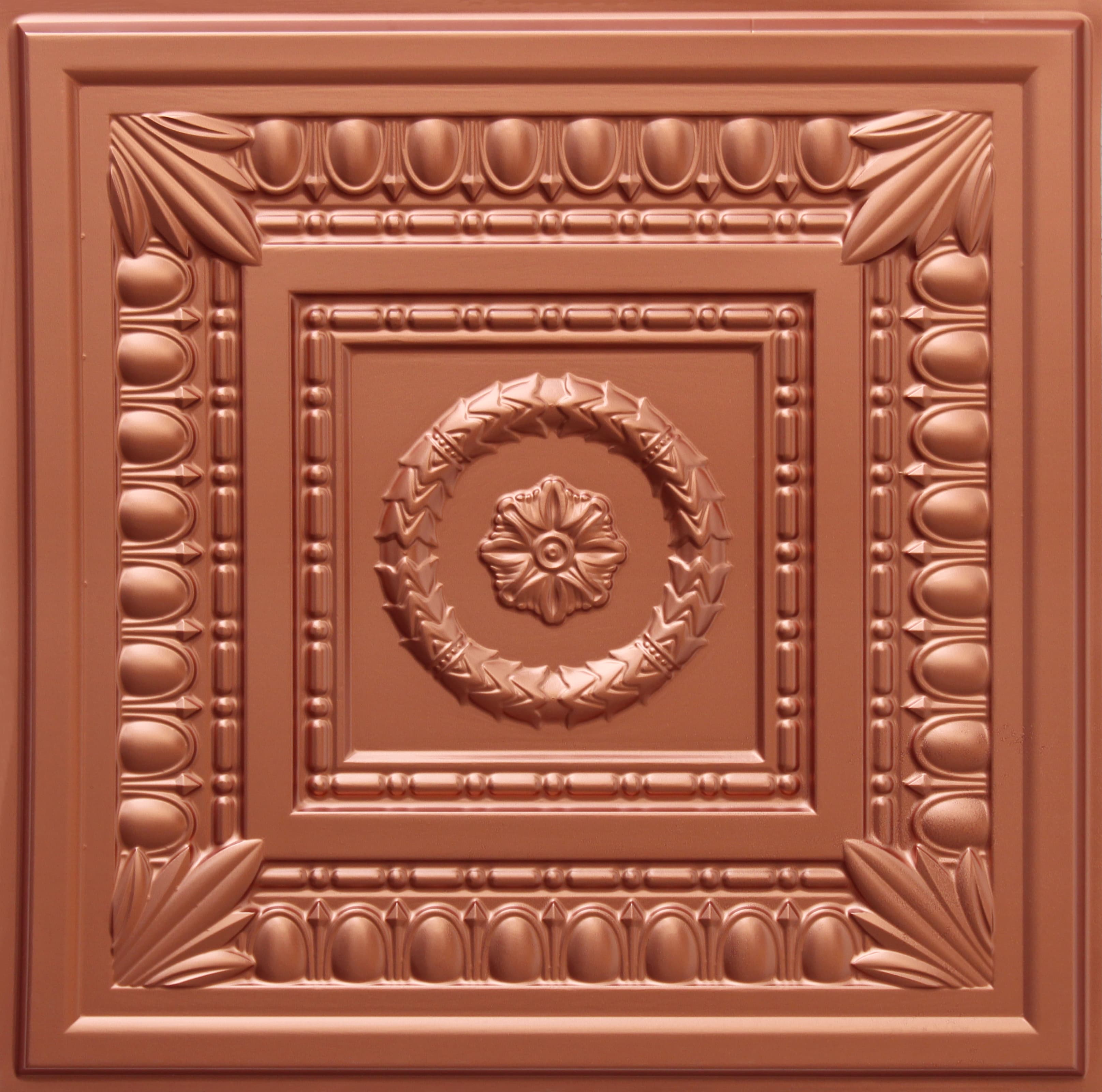 Copper decorative panel