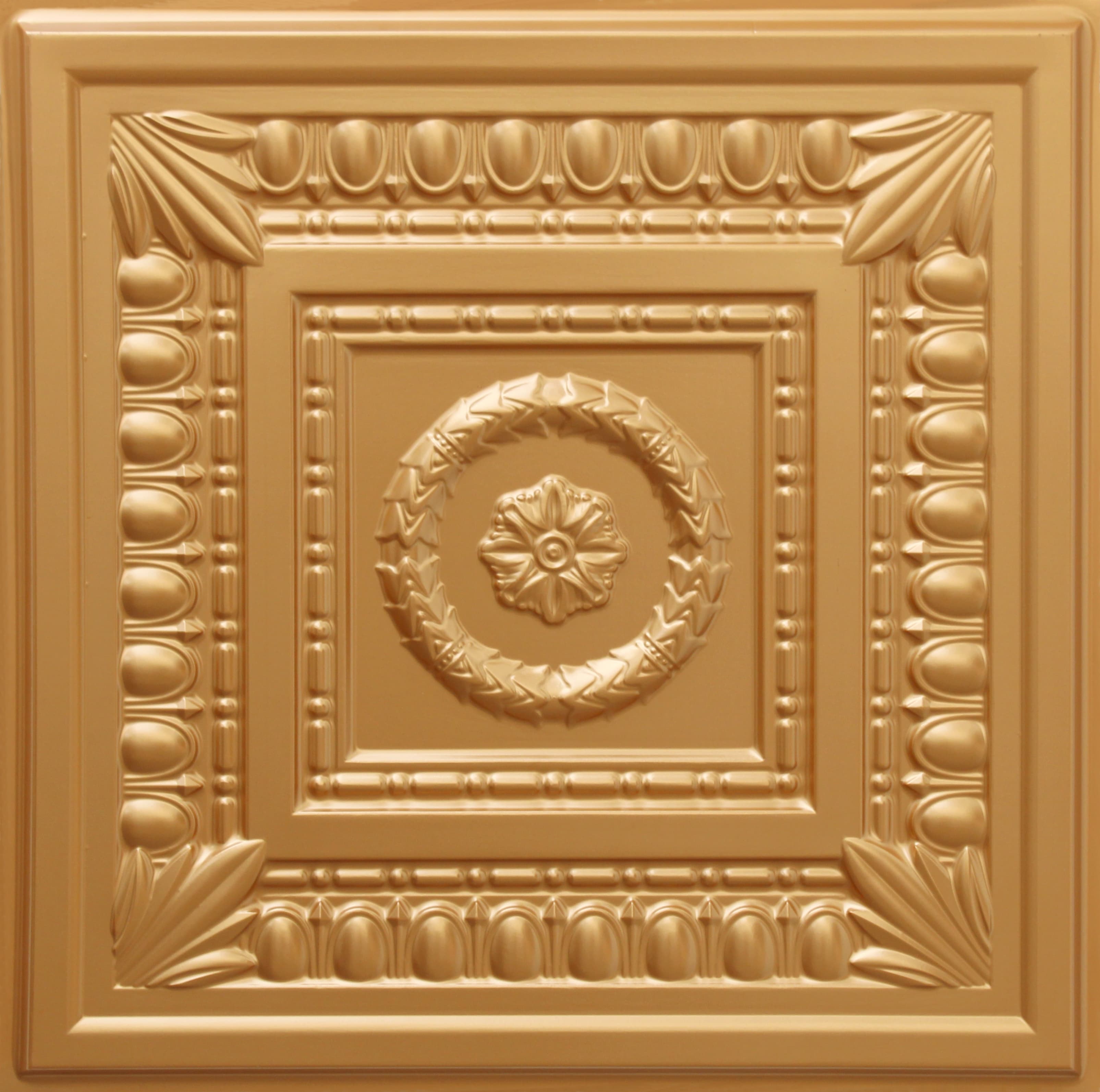 Gold - Blue decorative panel