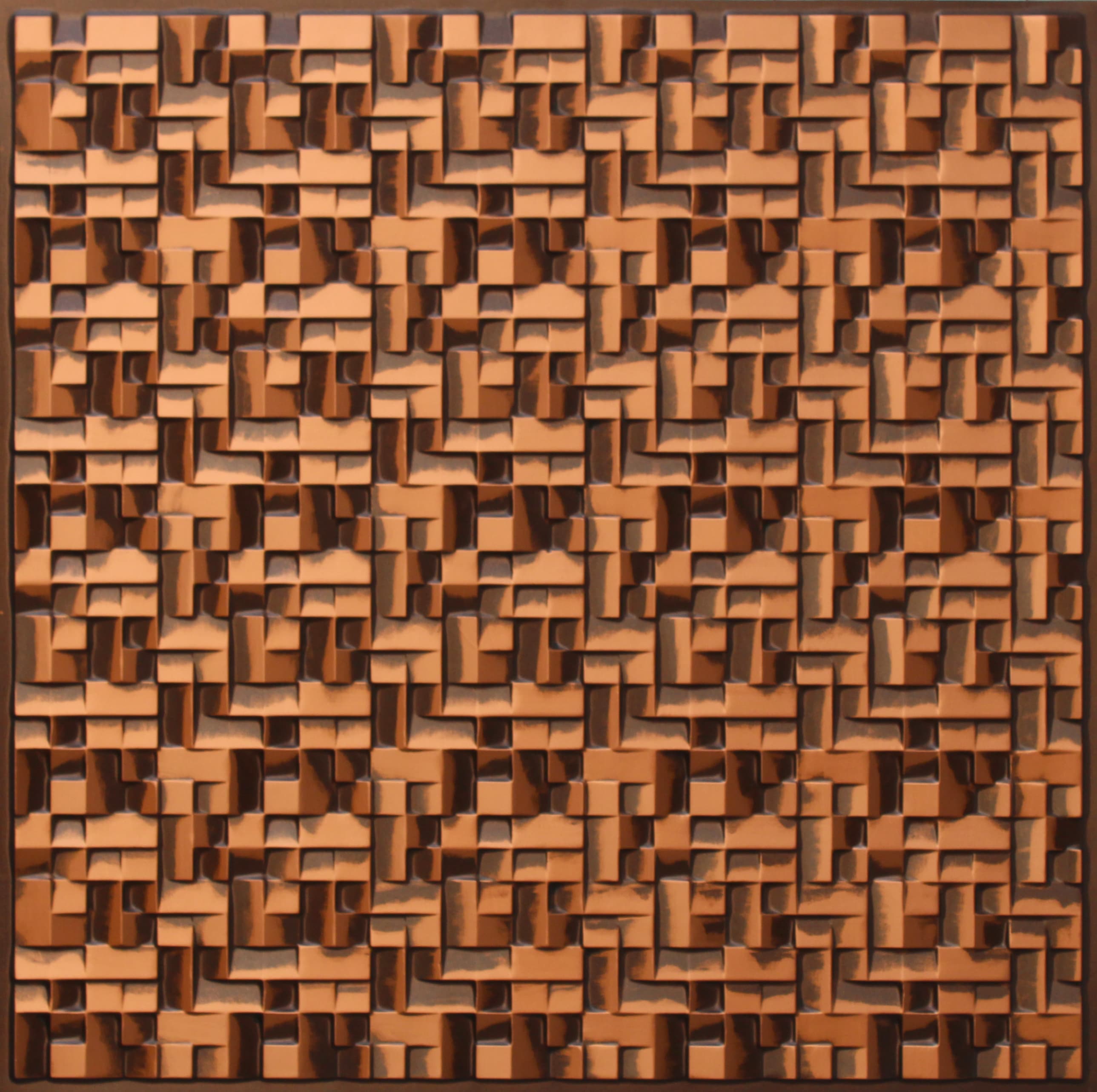 Antique Copper decorative panel