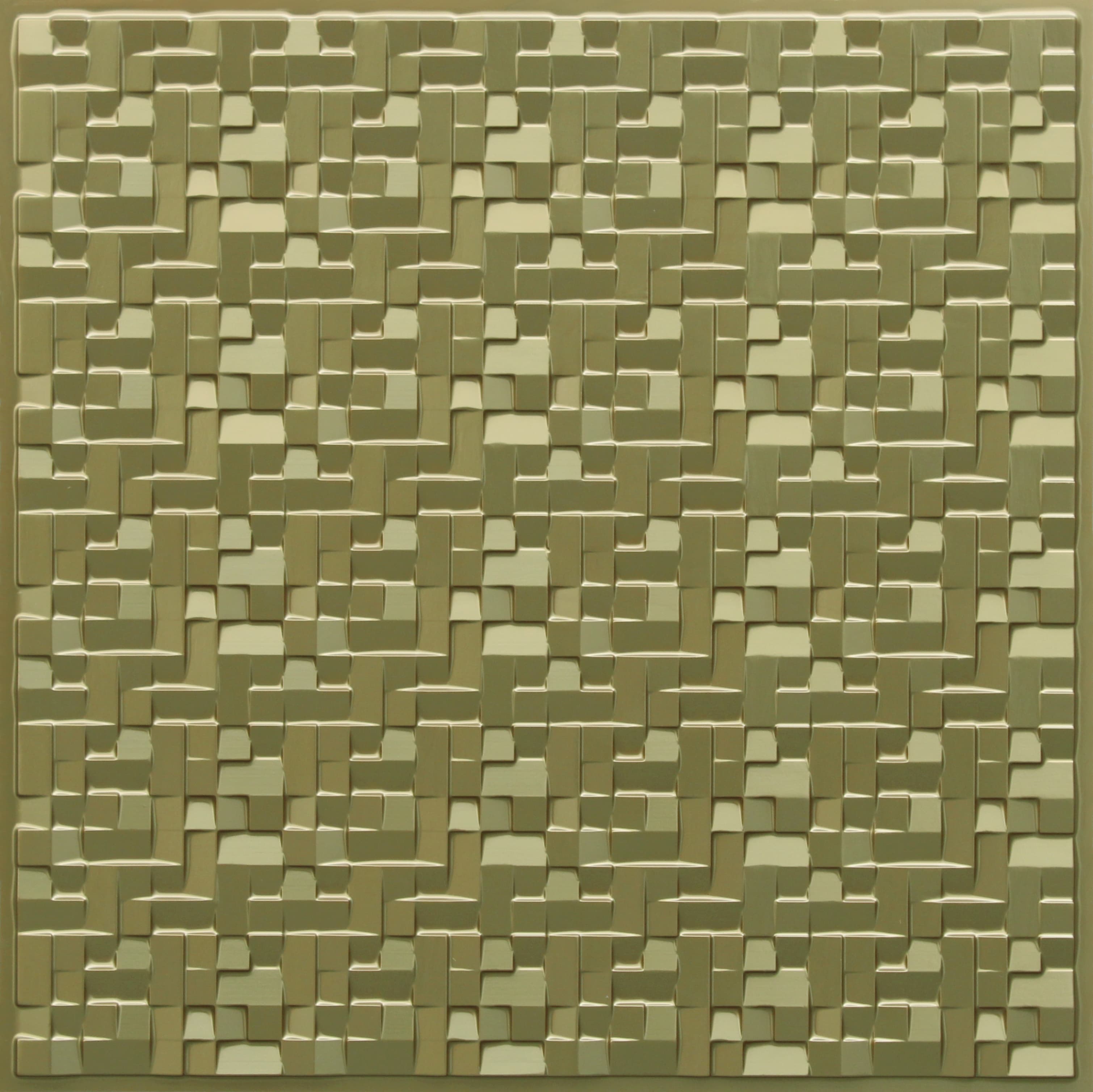Brass decorative panel
