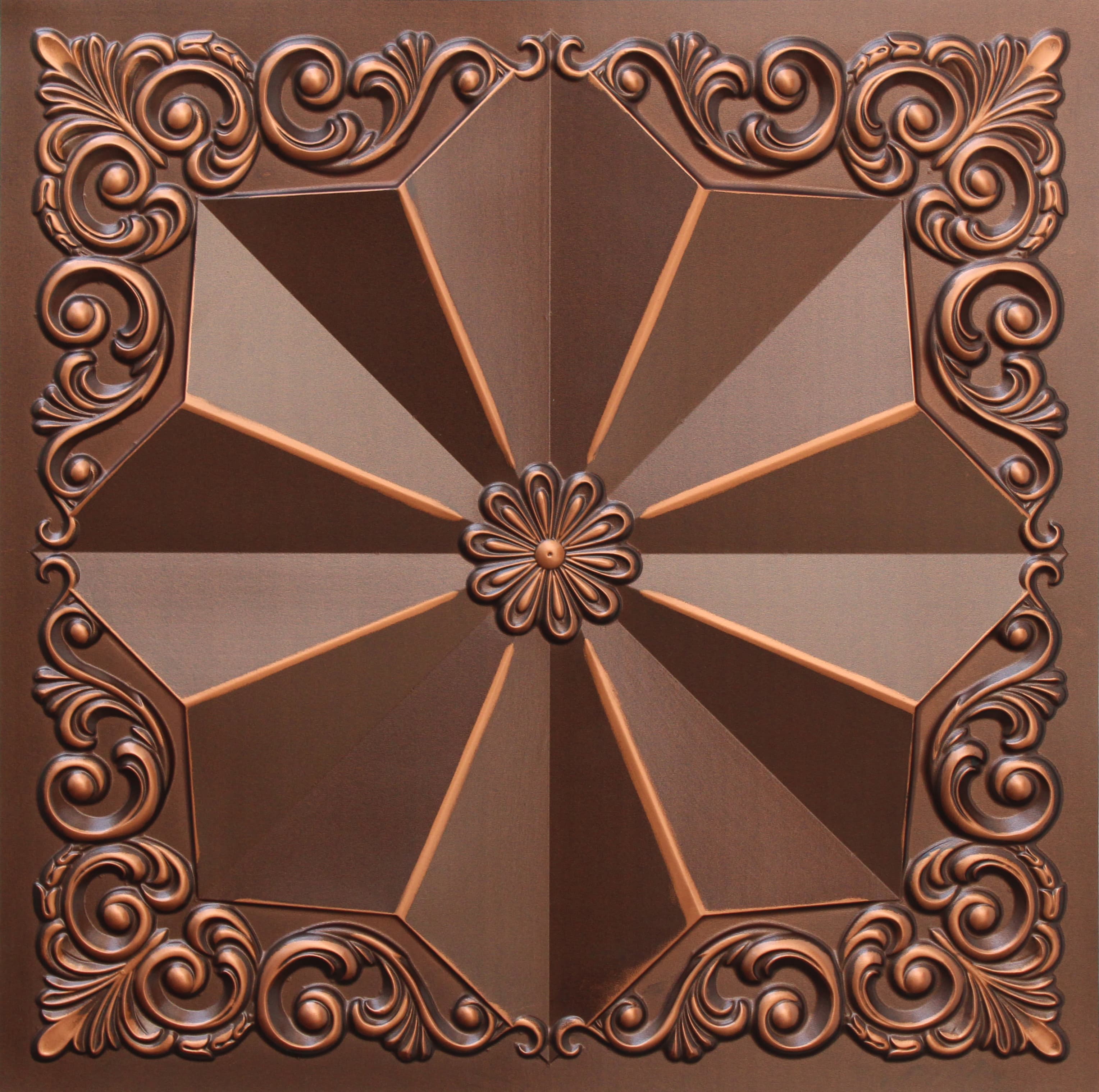 Antique Copper decorative panel