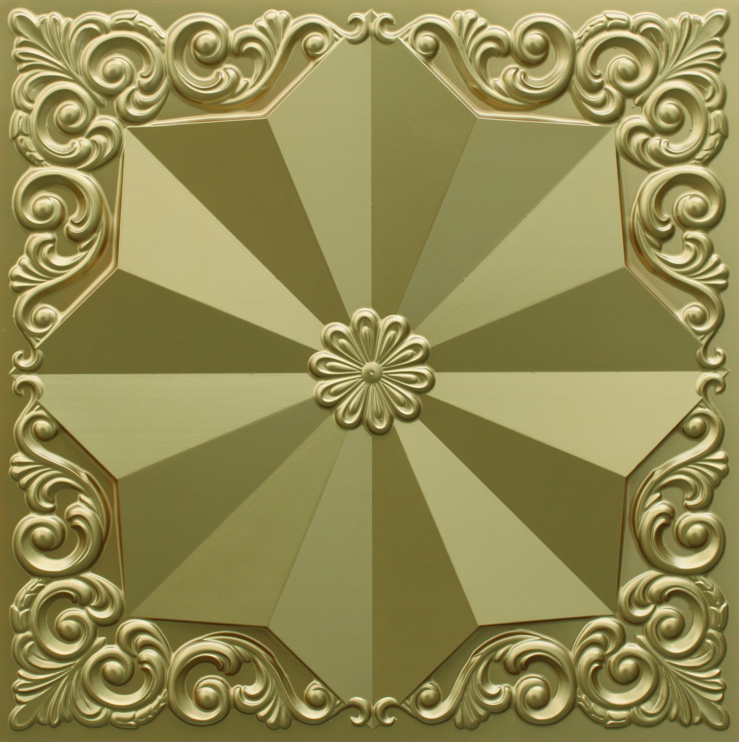 Brass decorative panel