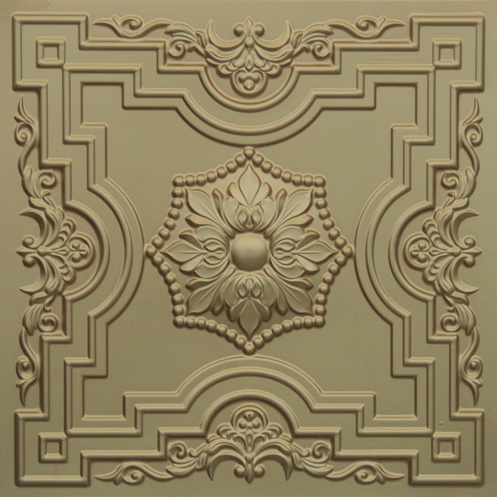 Brass decorative panel