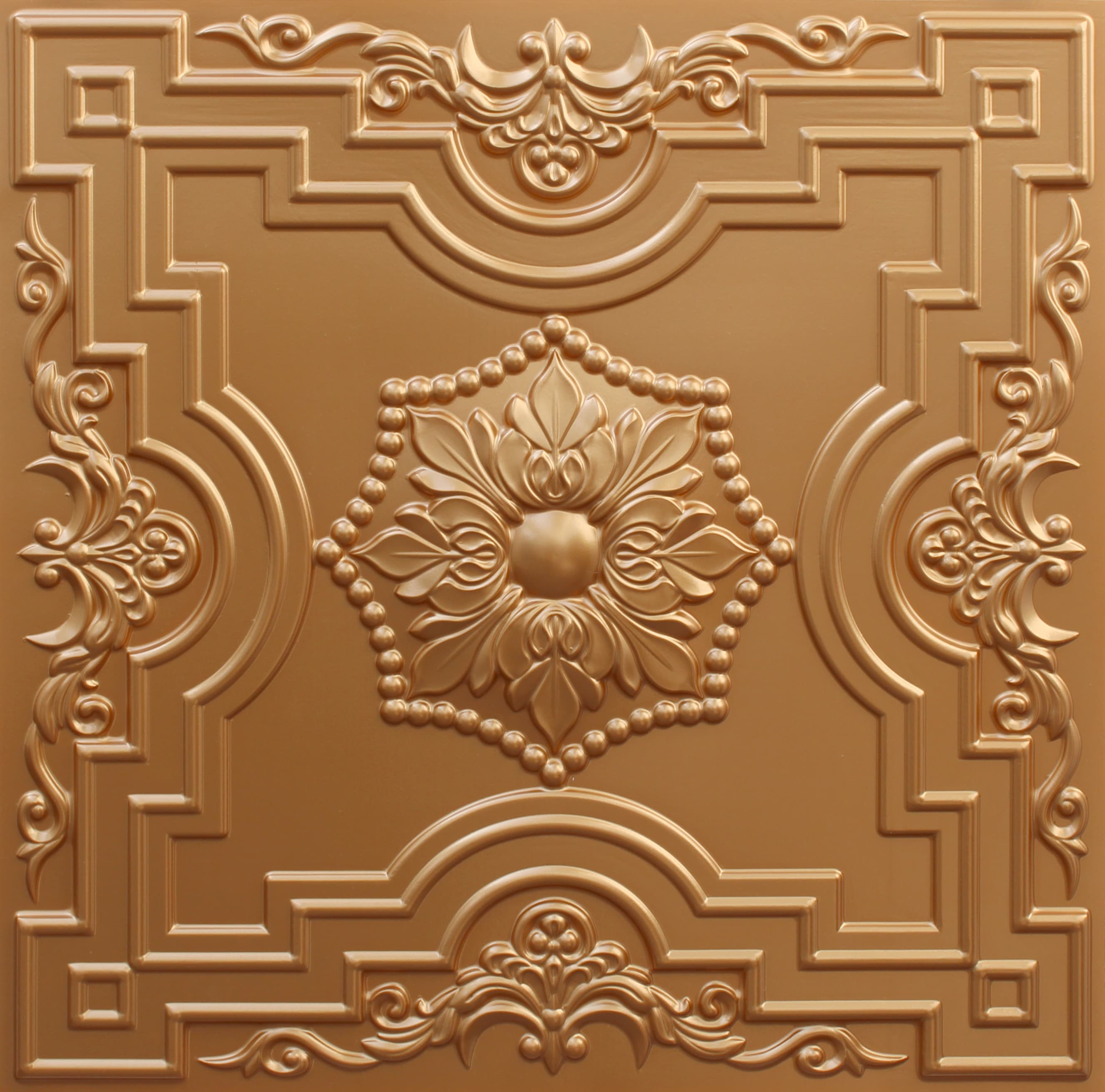 Gold decorative panel