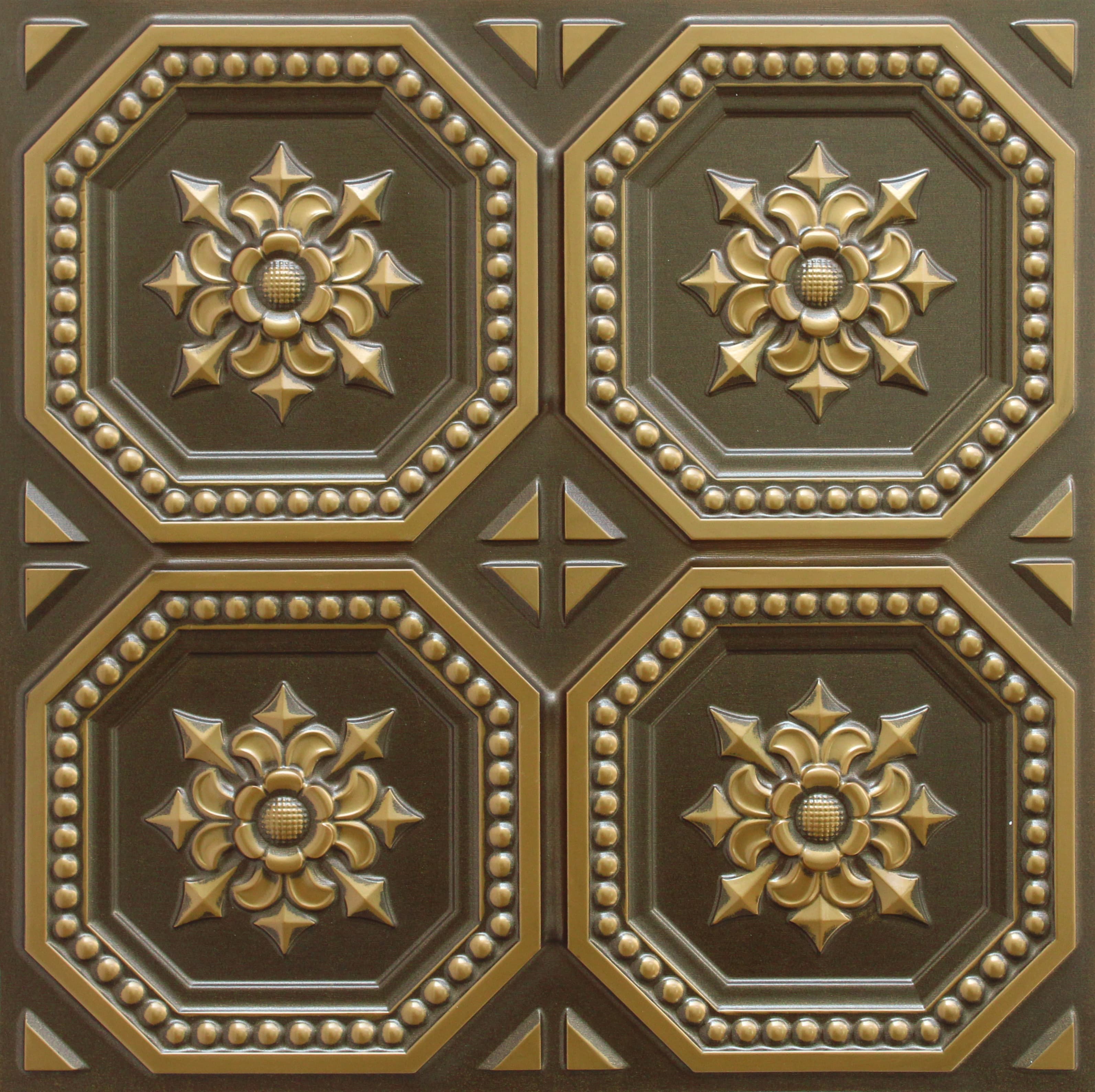 Antique Brass decorative panel