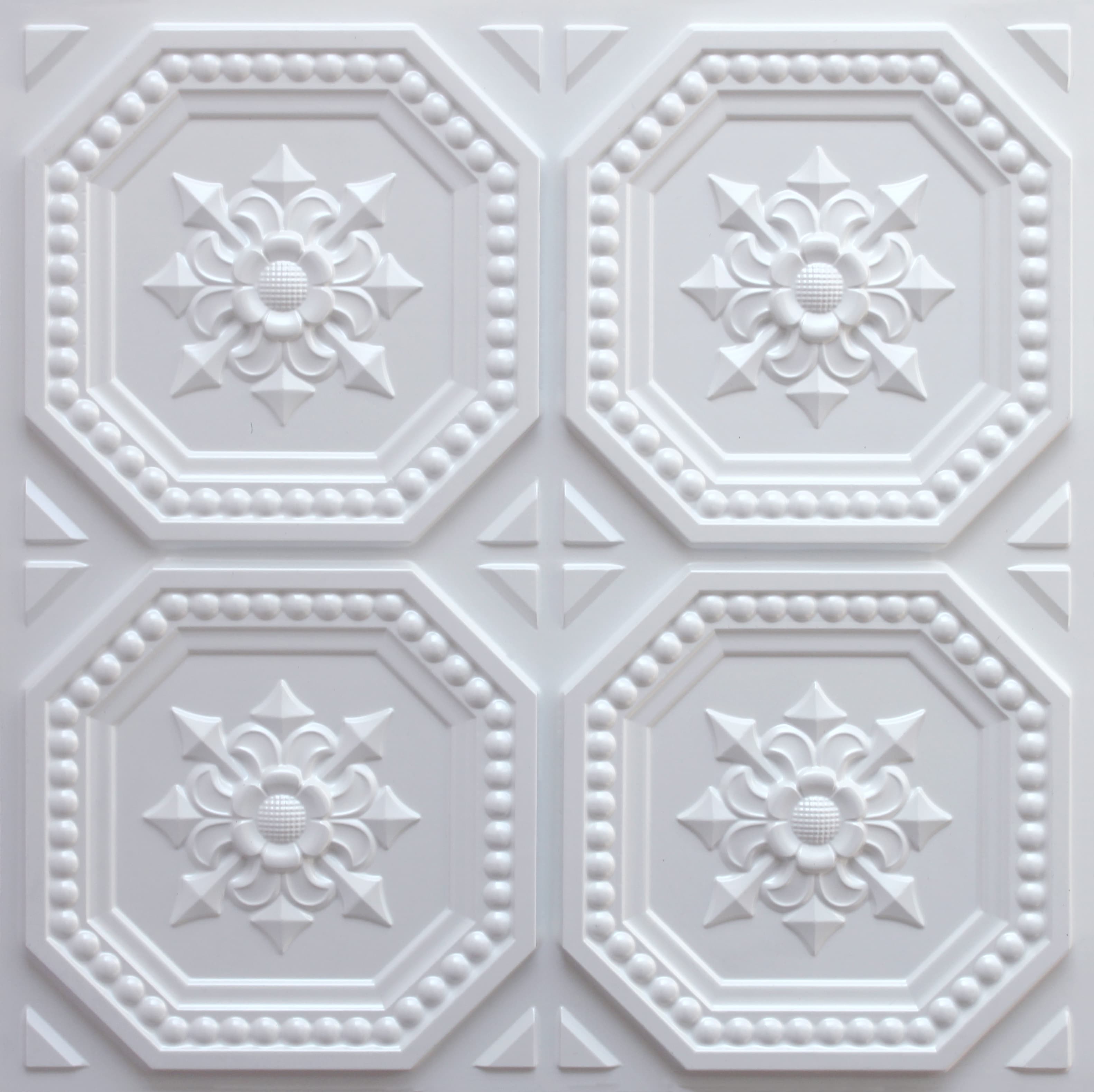 Pearl White - Red - Green decorative panel