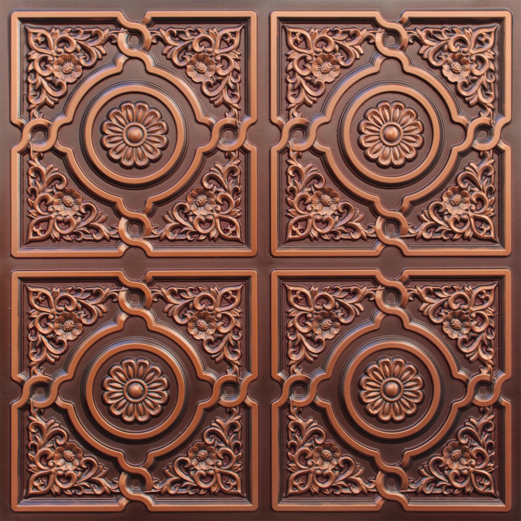 Antique Copper decorative panel
