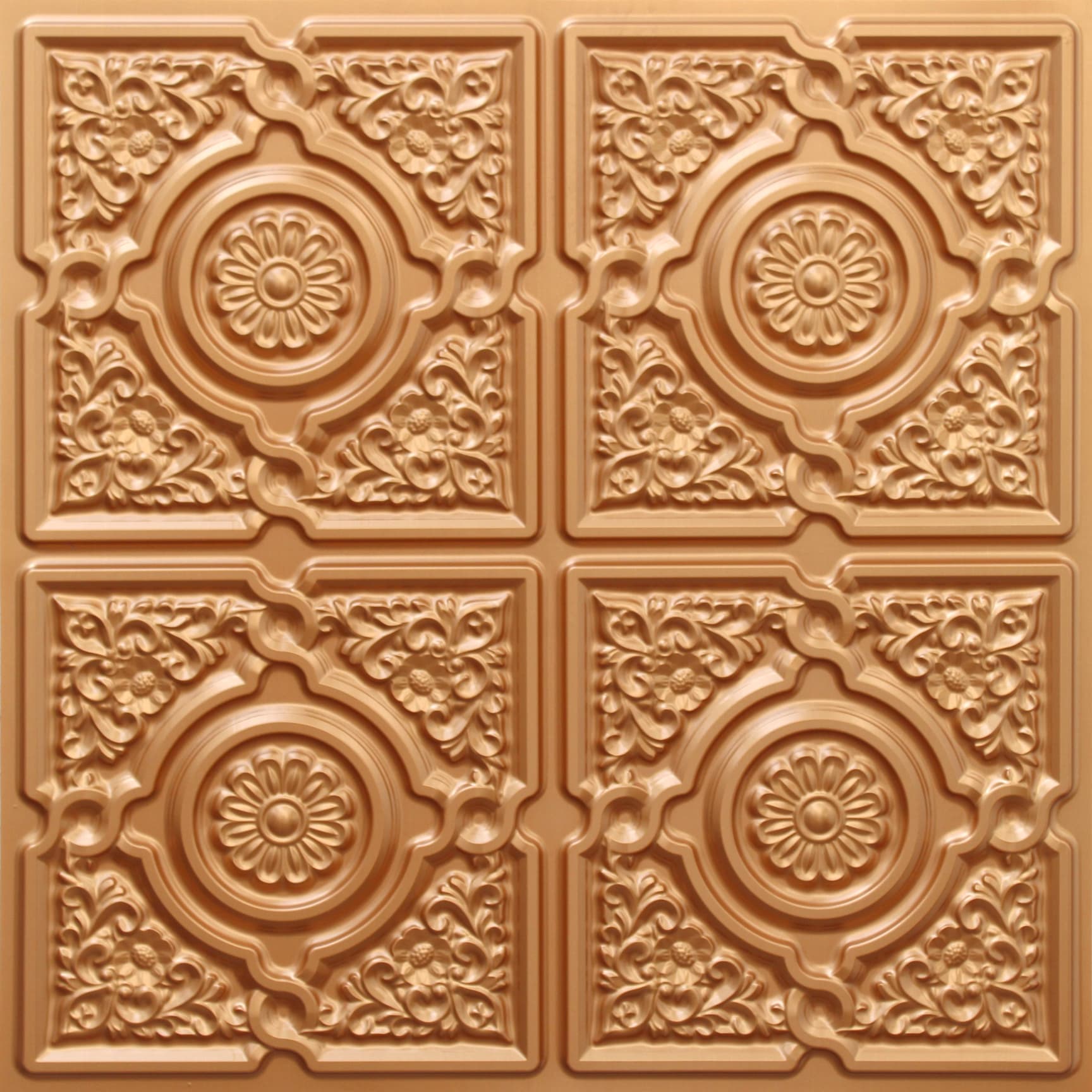 Gold decorative panel