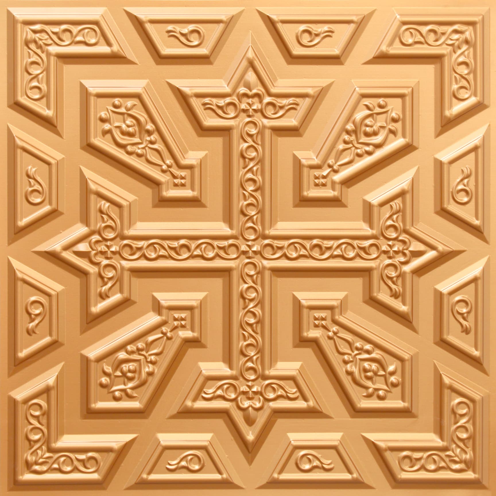 Gold decorative panel