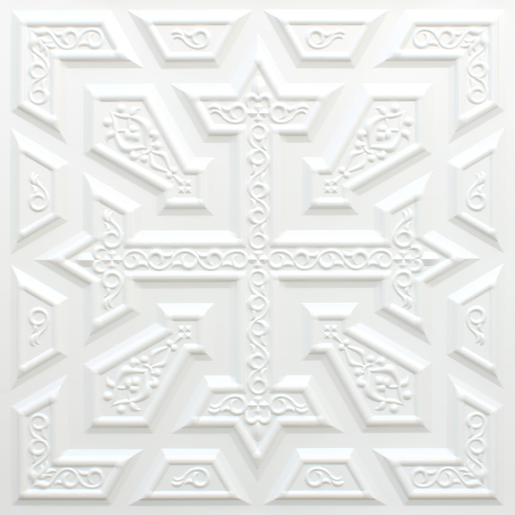 Pearl White - Gold decorative panel