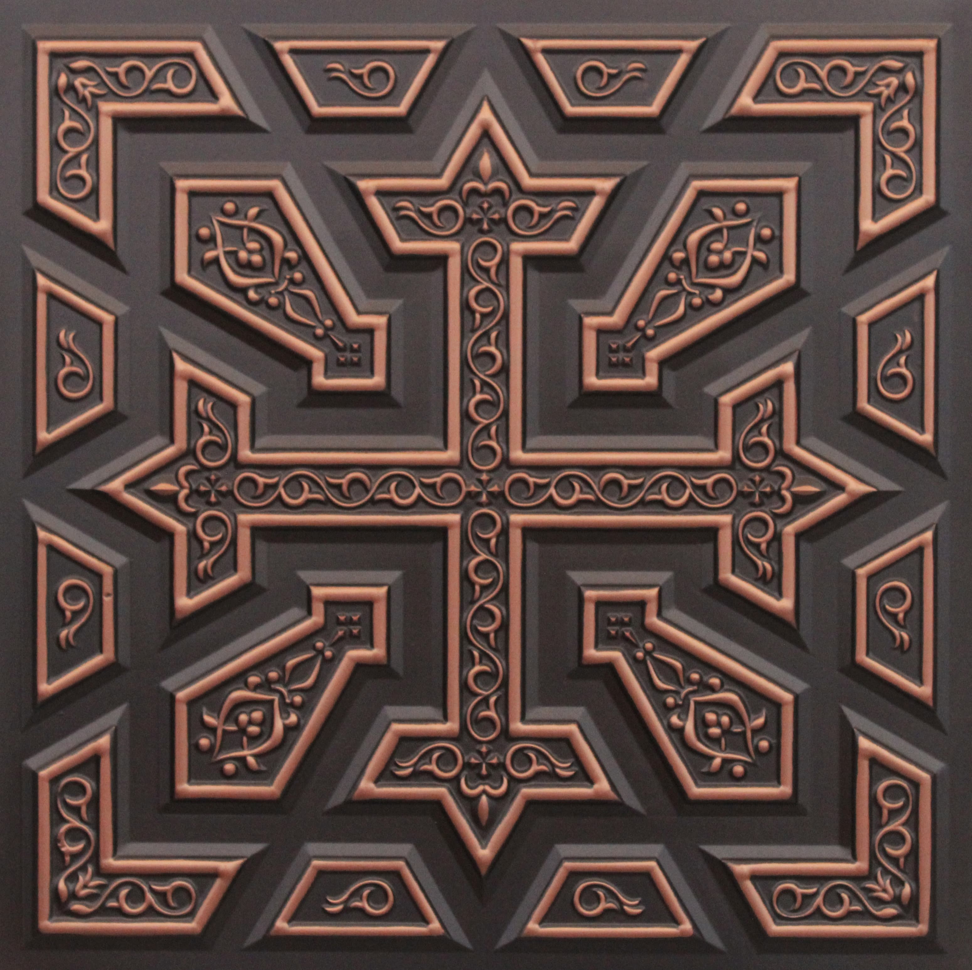 Antique Copper decorative panel