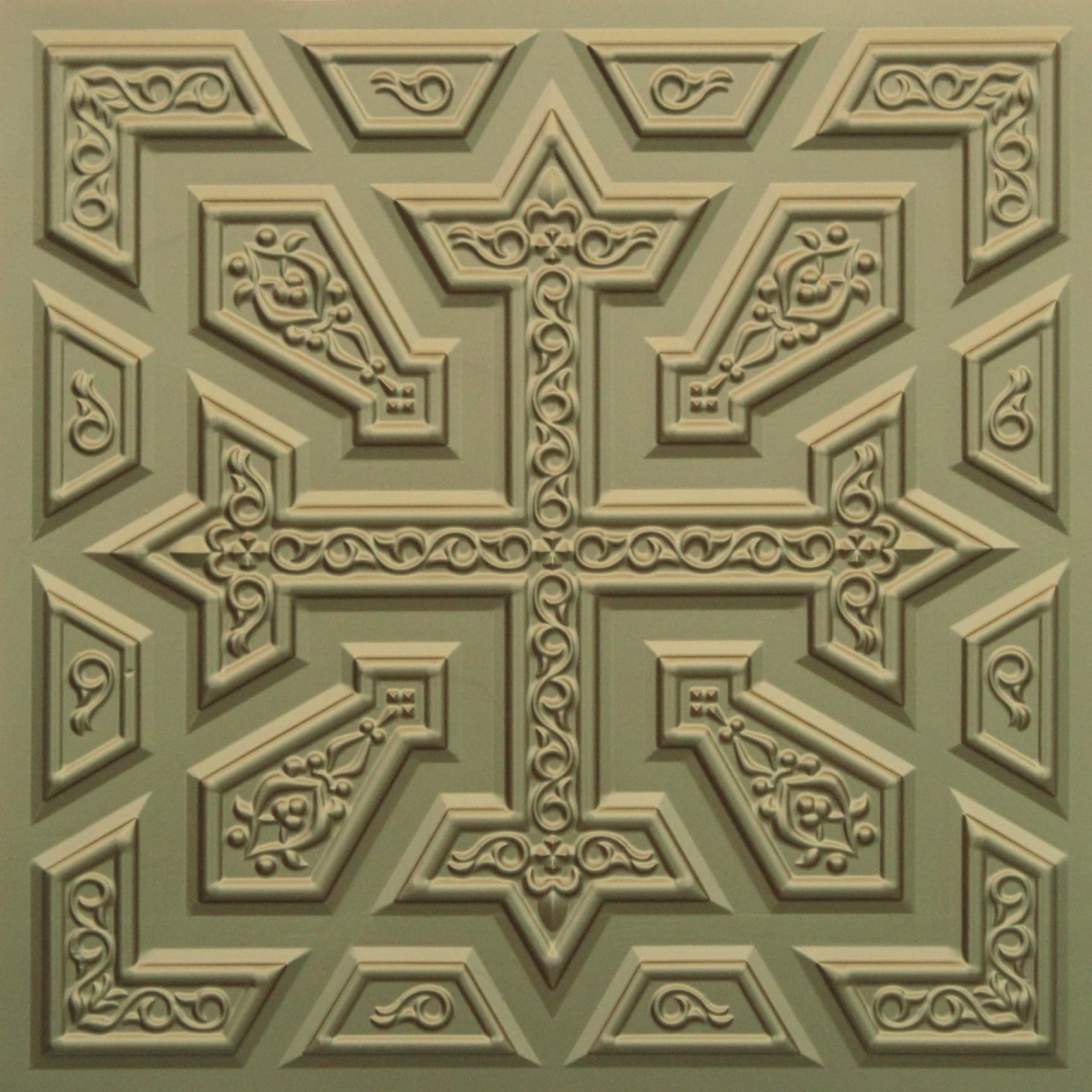 Brass decorative panel