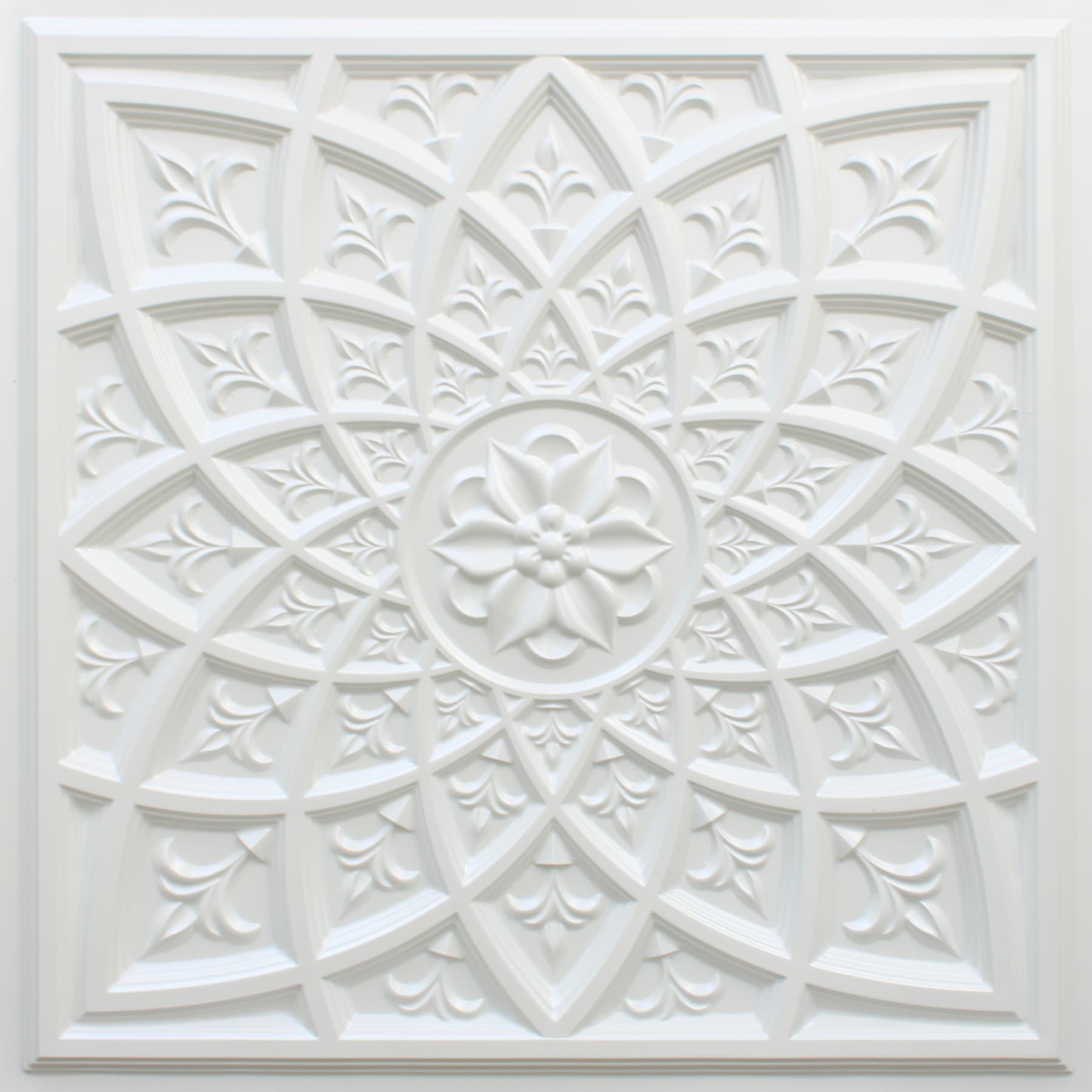 Pearl White - Gold decorative panel