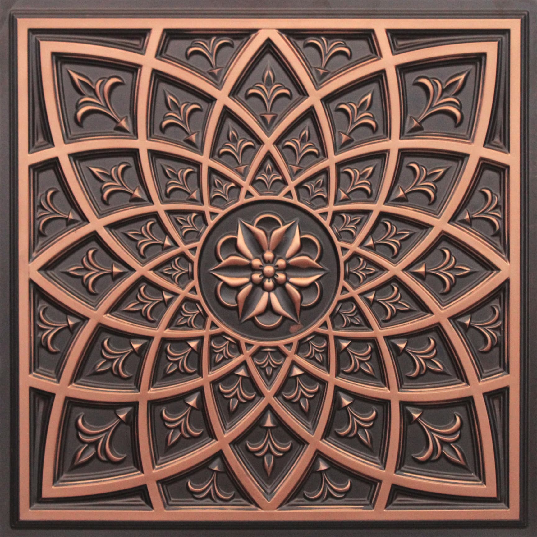 Antique Copper decorative panel