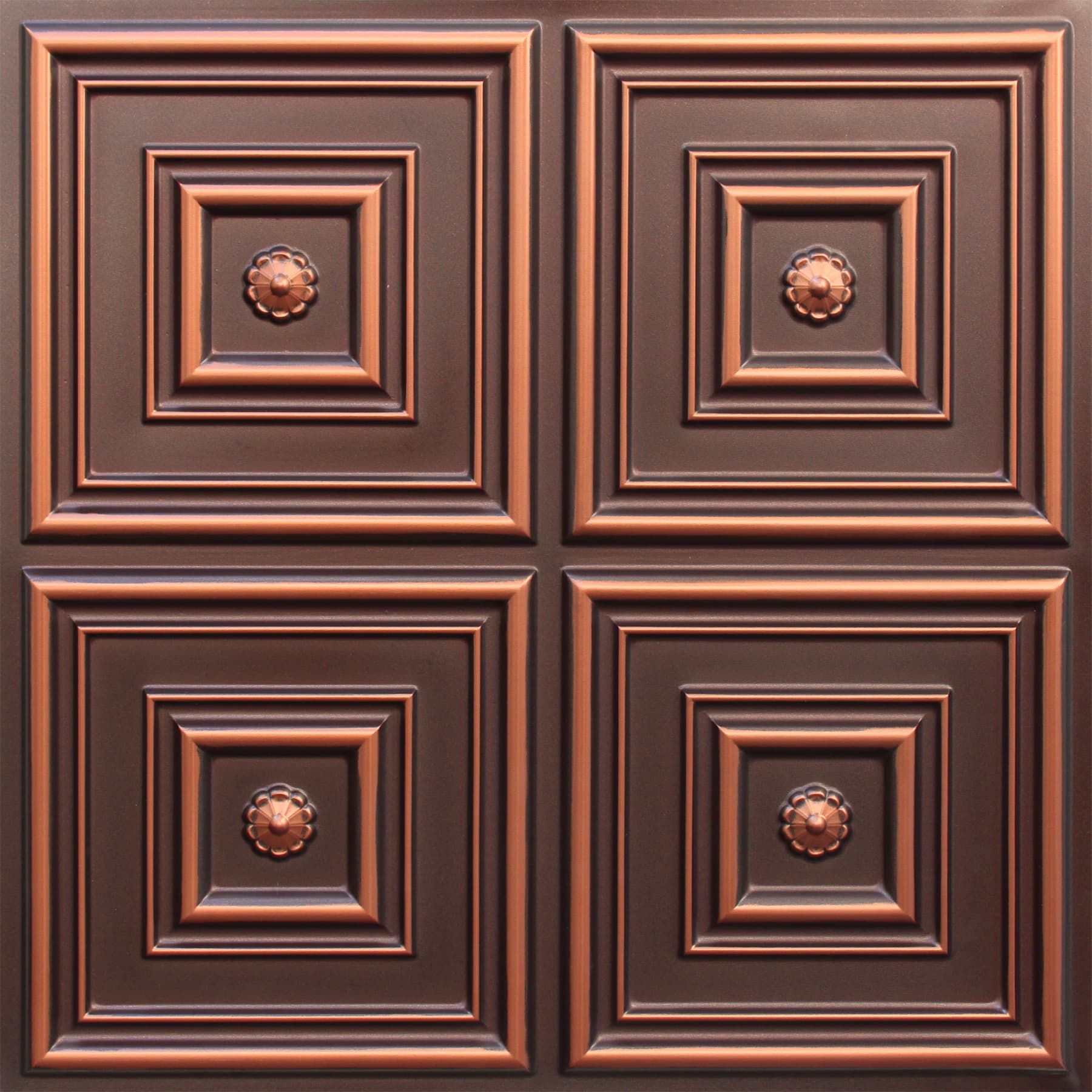Antique Copper decorative panel
