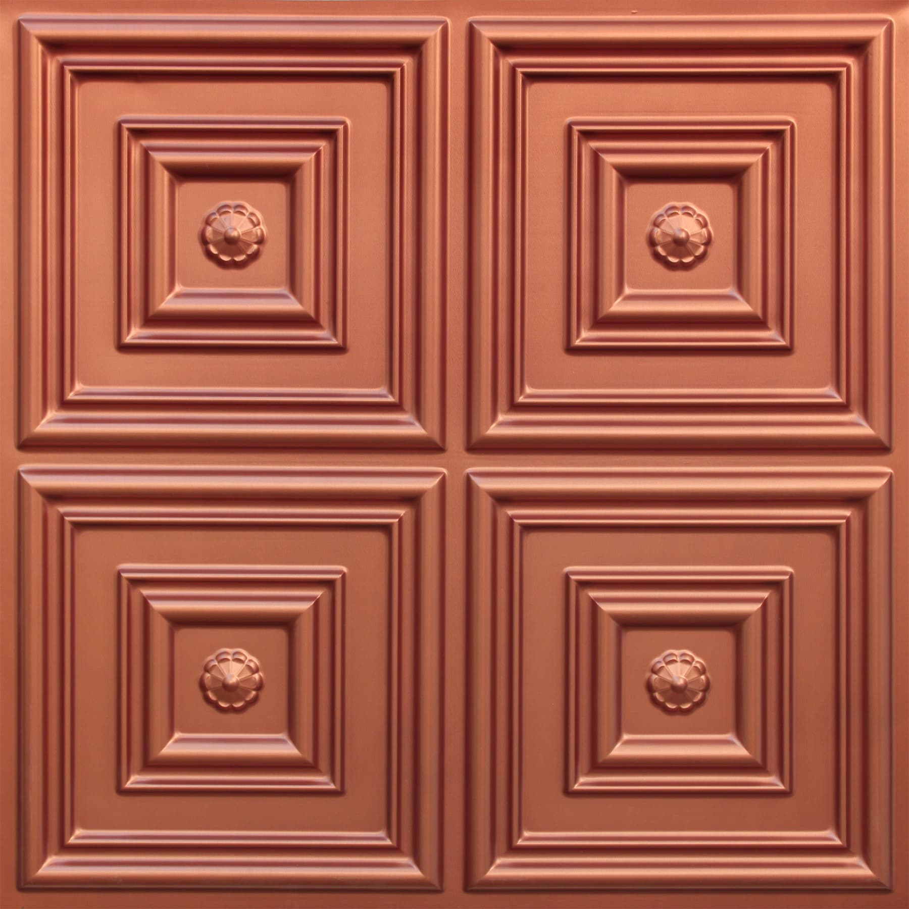 Copper decorative panel